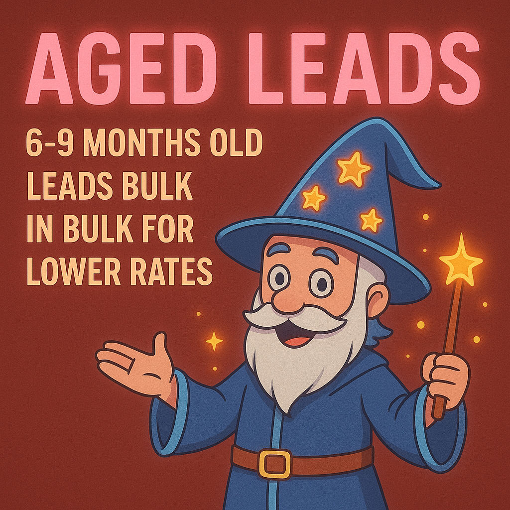 AGED LEADS (MINIMUM ORDER 100)