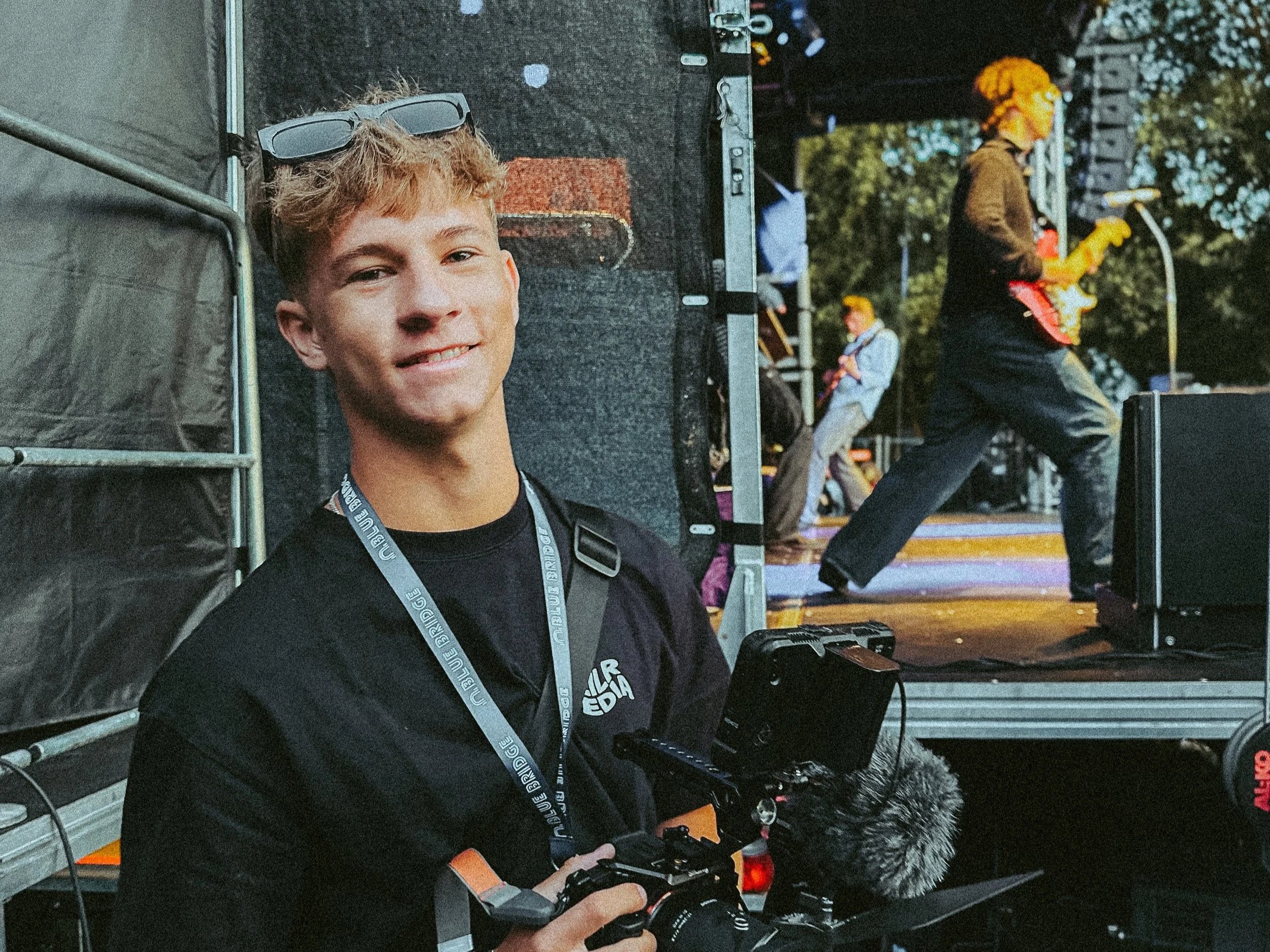 Lasse i gang med videoproduktion for Veilr Media