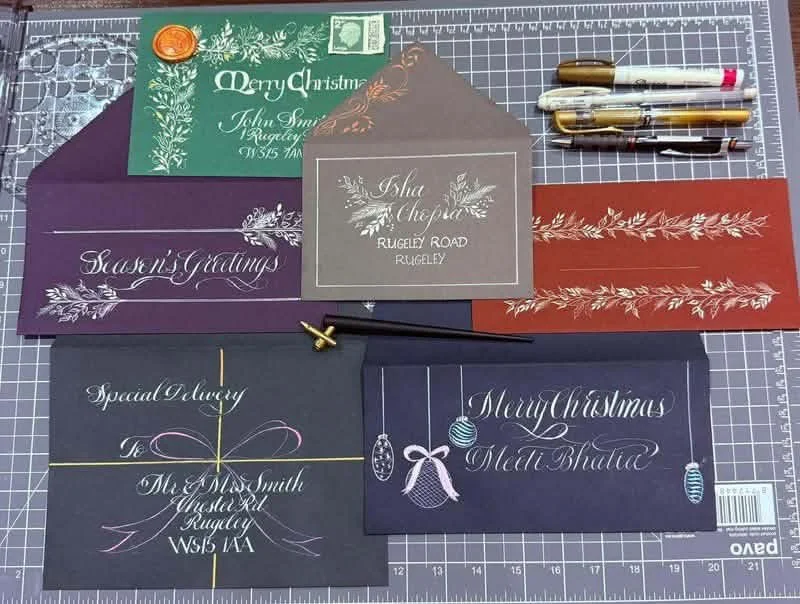 Seasonal Calligraphy Workshop - Sat 21st Nov