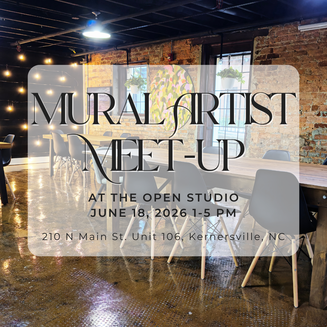 Mural Artist Meet-Up