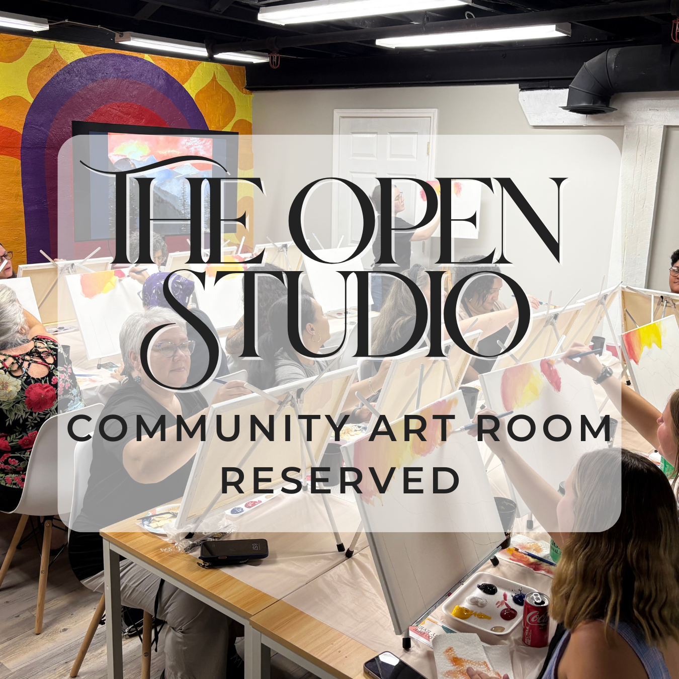 Community Art Room reserved
