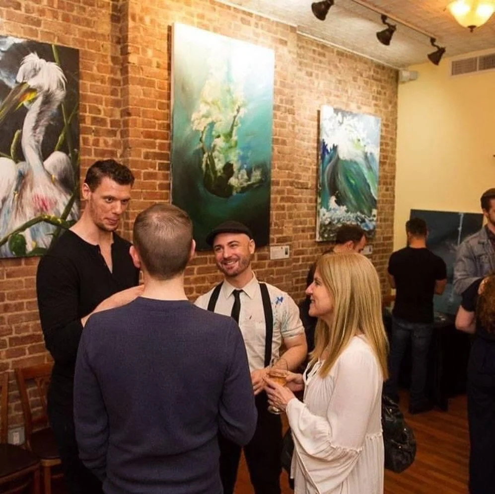 Exciting news! Im being sponsored to become the newest member of the NY Artists Circle. Looking back at my first solo art show and at how far I&rsquo;ve come! 
I&rsquo;m in the @nytimes , the national archives, magazine covers, book covers, I&rsquo;v