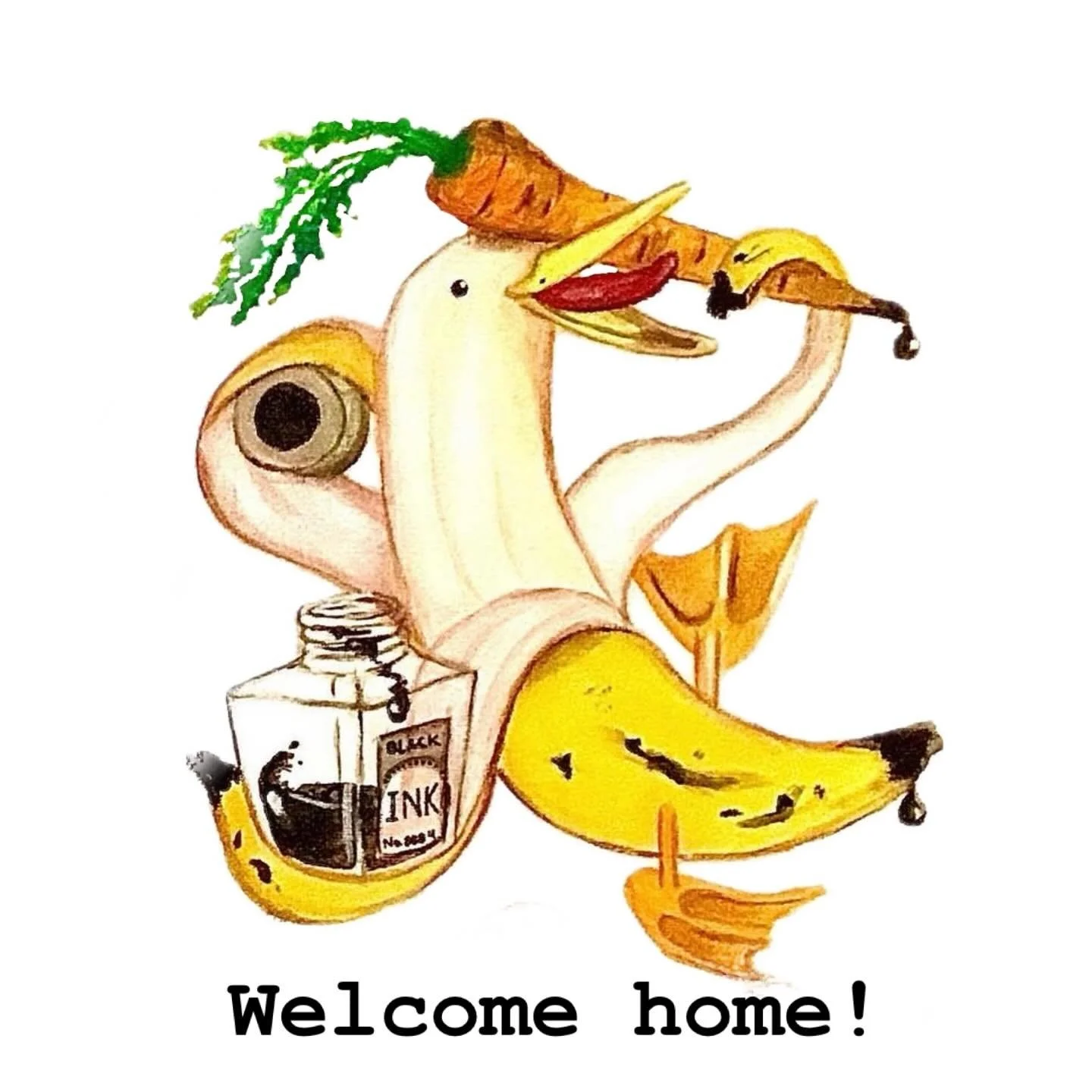 Hello my lovely banana ducks! I know the world is hard right now- so settle in for something silly! We might be covered in bruises- but it makes us all the sweeter. 
Come share some joy in the world between with Banana Duck!