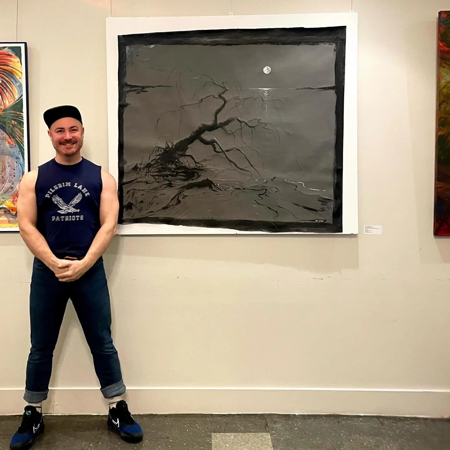 Excited to have been accepted into this gallery show; "UNEARTHED/RE-ROOTING". It opens this Sunday at noon at the Great Hall Gallery at 12 west 12th street. 
Dm to purchase my piece. 🥰