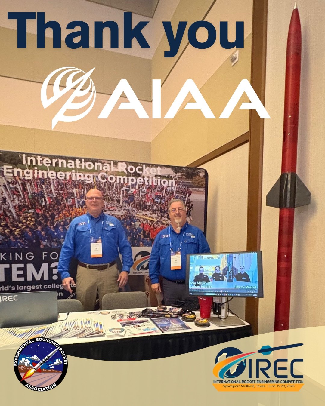 Our first SciTech is officially in the books and we could not have asked for a better experience.

A huge thank you to our partners, AIAA, for hosting an outstanding conference and creating such a welcoming space for the aerospace community to connec