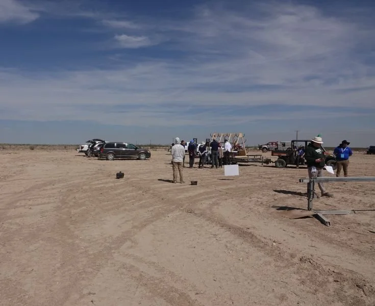 Hybrid and two-stage pad and ground support Equipment set up (optional)