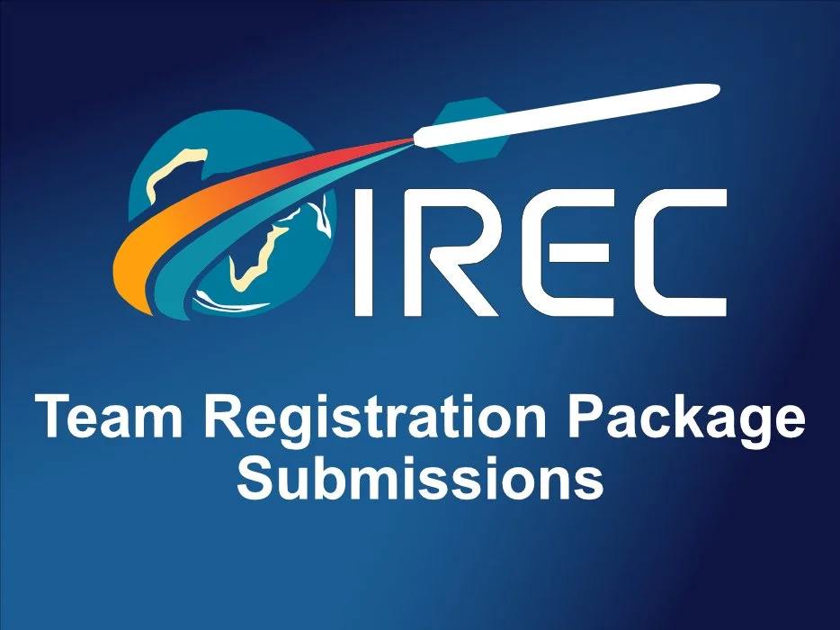  Team Registration Package Submissions
