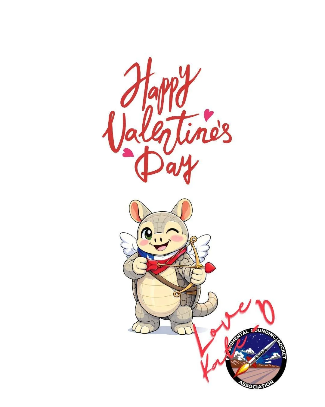 The ESRA Staff extends warmest wishes to you all on Valentine's Day as you complete your second Progress Reports.

#ESRA #IREC #KATEO