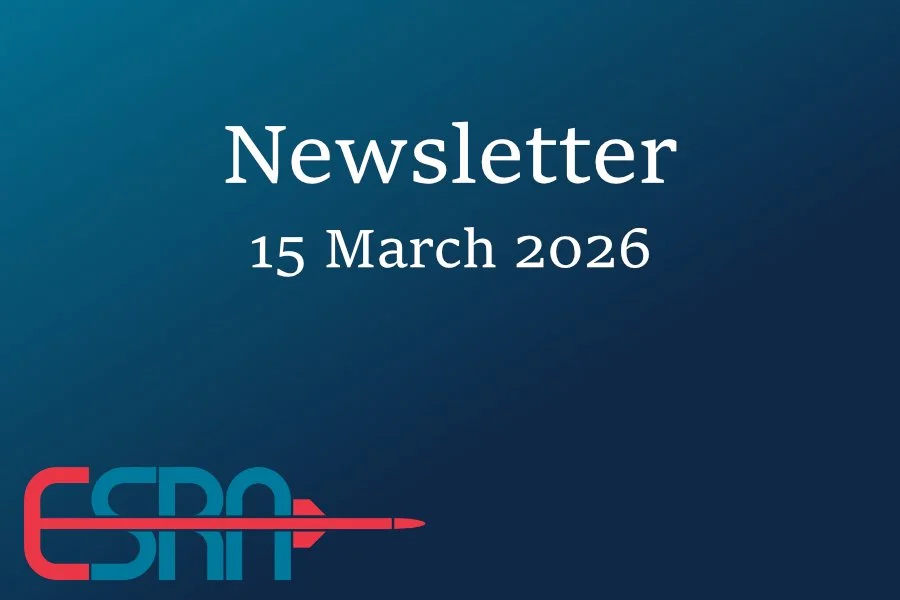ESRA newsletter 15 March 2026