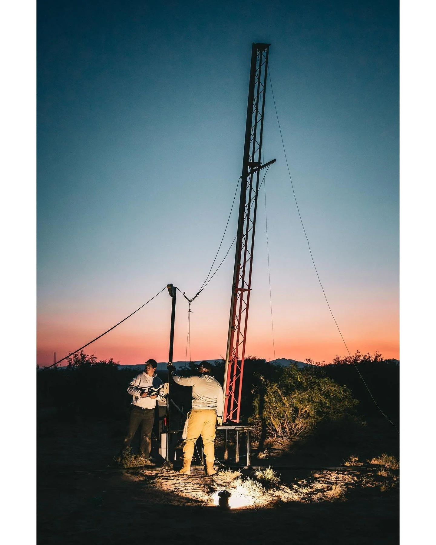 Throwing it back to 2019 to celebrate sunrise launch prep.
Photo by Jim Wilkerson.