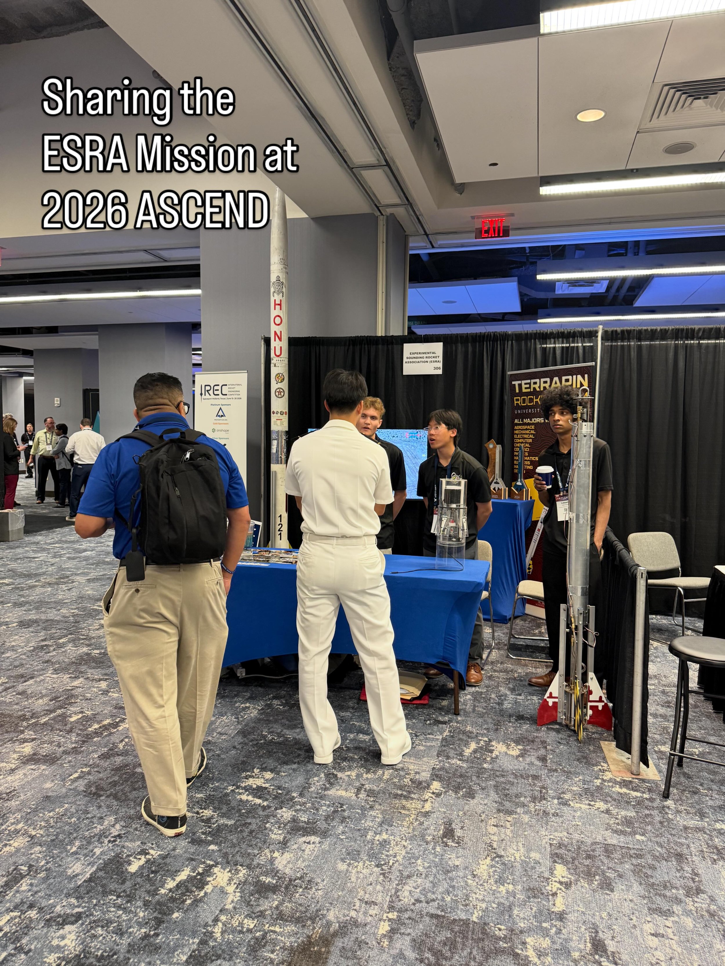 Shoutout to the University of Maryland Terrapin Rocketry Team for joining us at ASCEND!