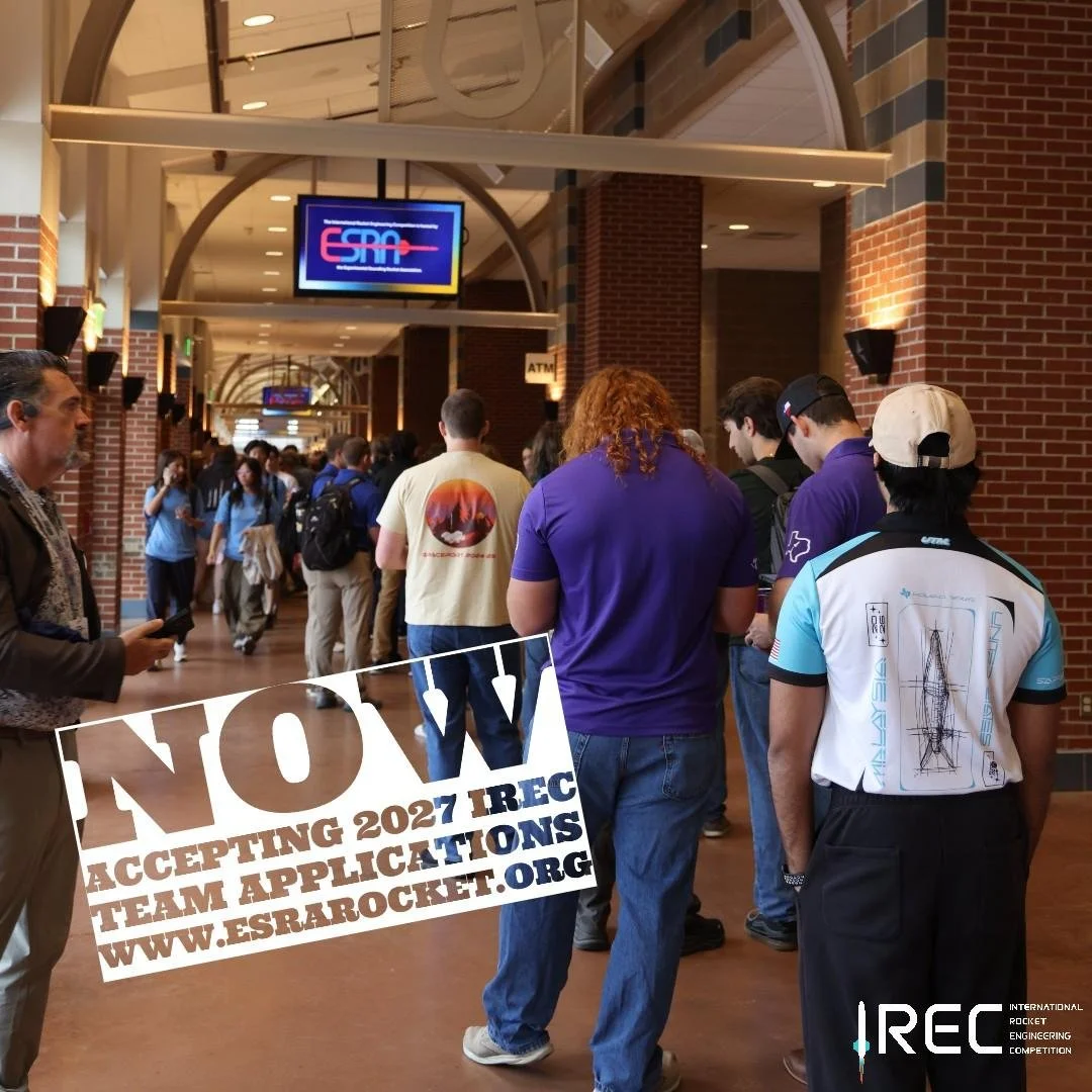 Midland, Texas is waiting!

ESRA is now accepting 2027 IREC Team Applications!

Visit our website for details.