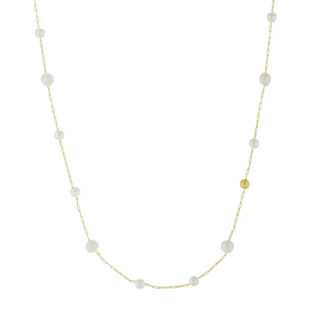 Dainty Pearl Necklace
