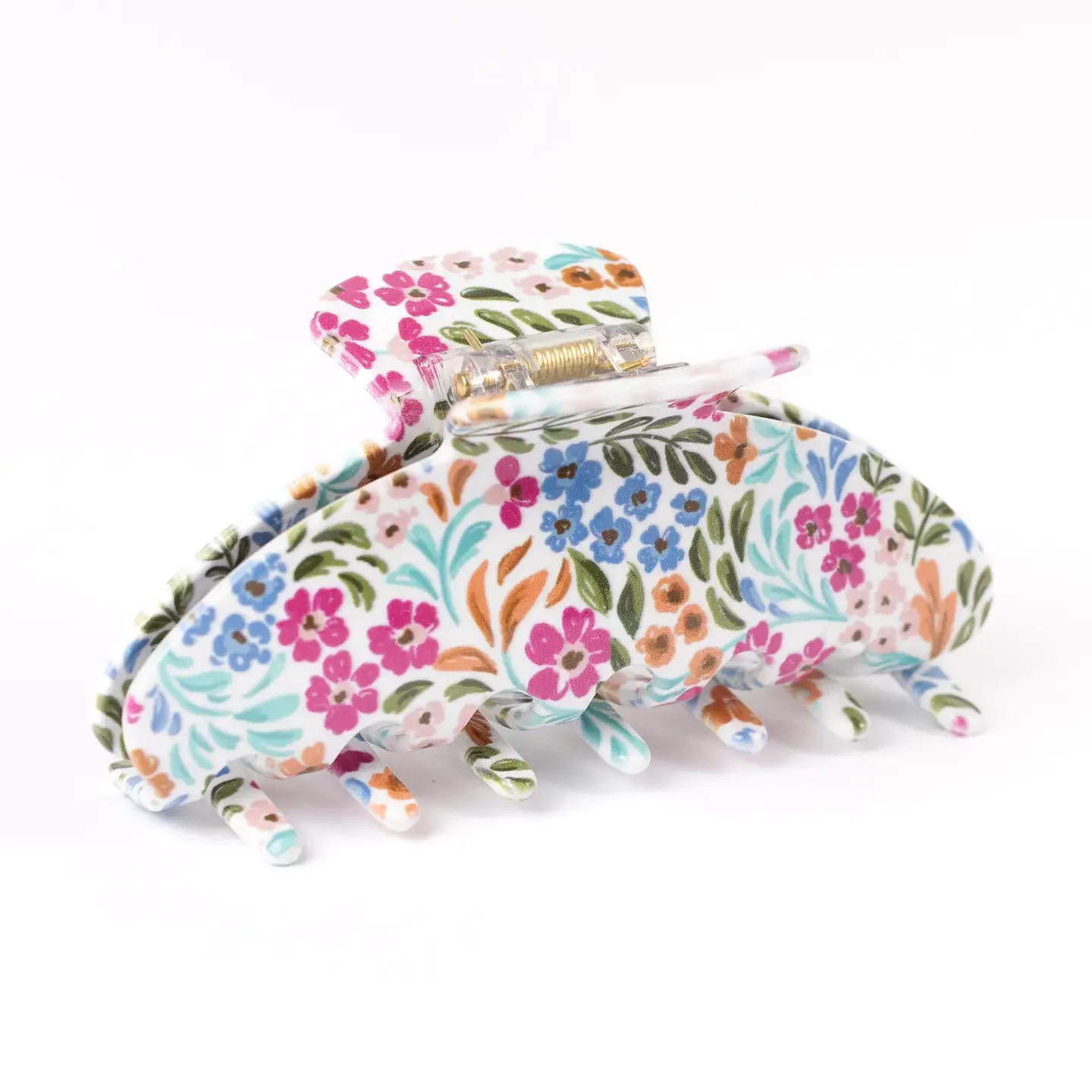 Floral Filigree Claw Clip