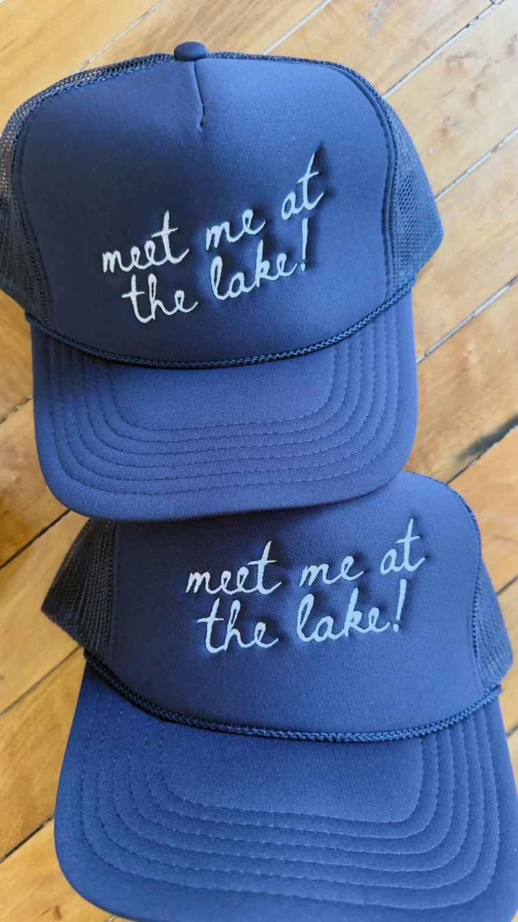 Meet Me at the Lake! Trucker Hat