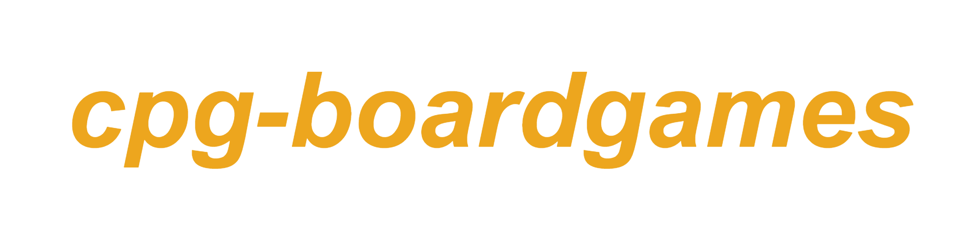 Text reading 'cpg-boardgames' in orange font on a black background.