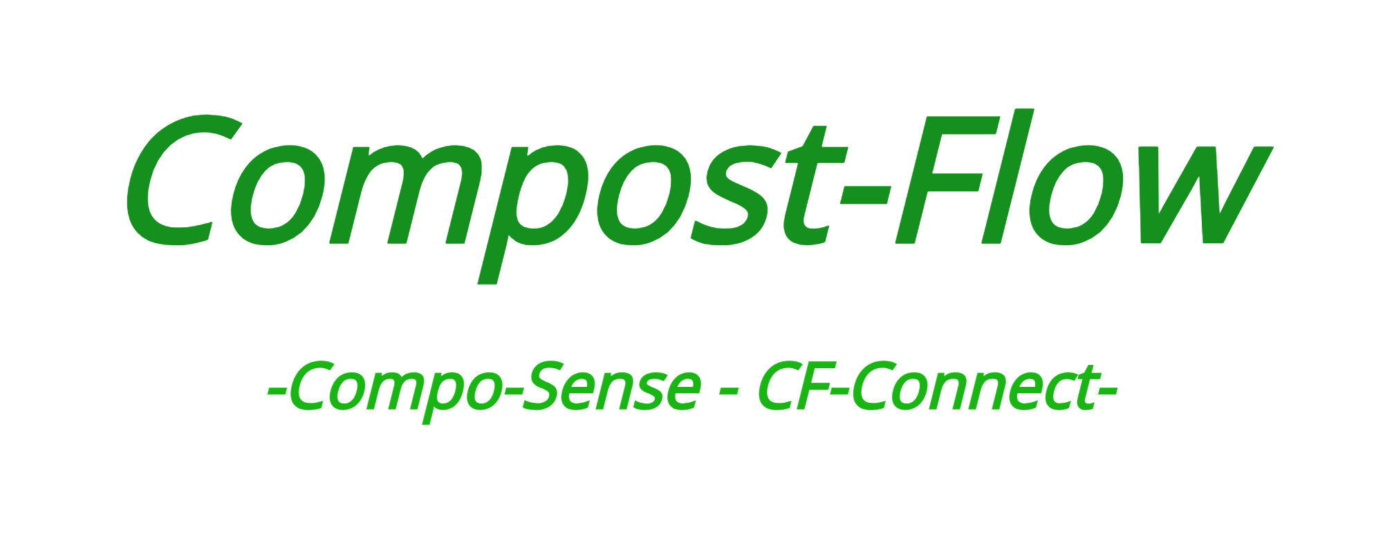 Logo for Compo-Flow with the tagline 'Compo-Sense - CF-Connect' in green text.
