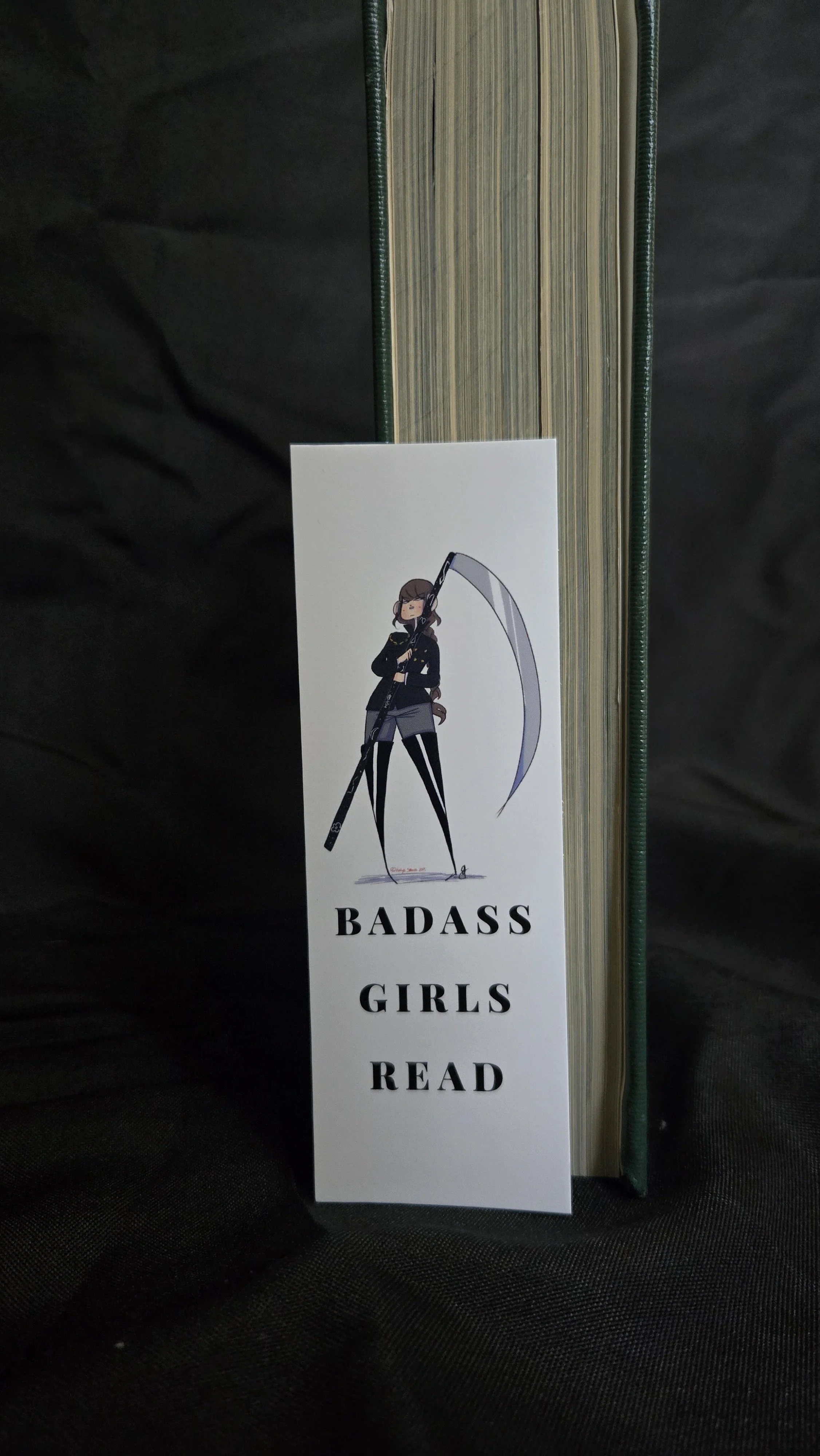Badass Girls Read Bookmark