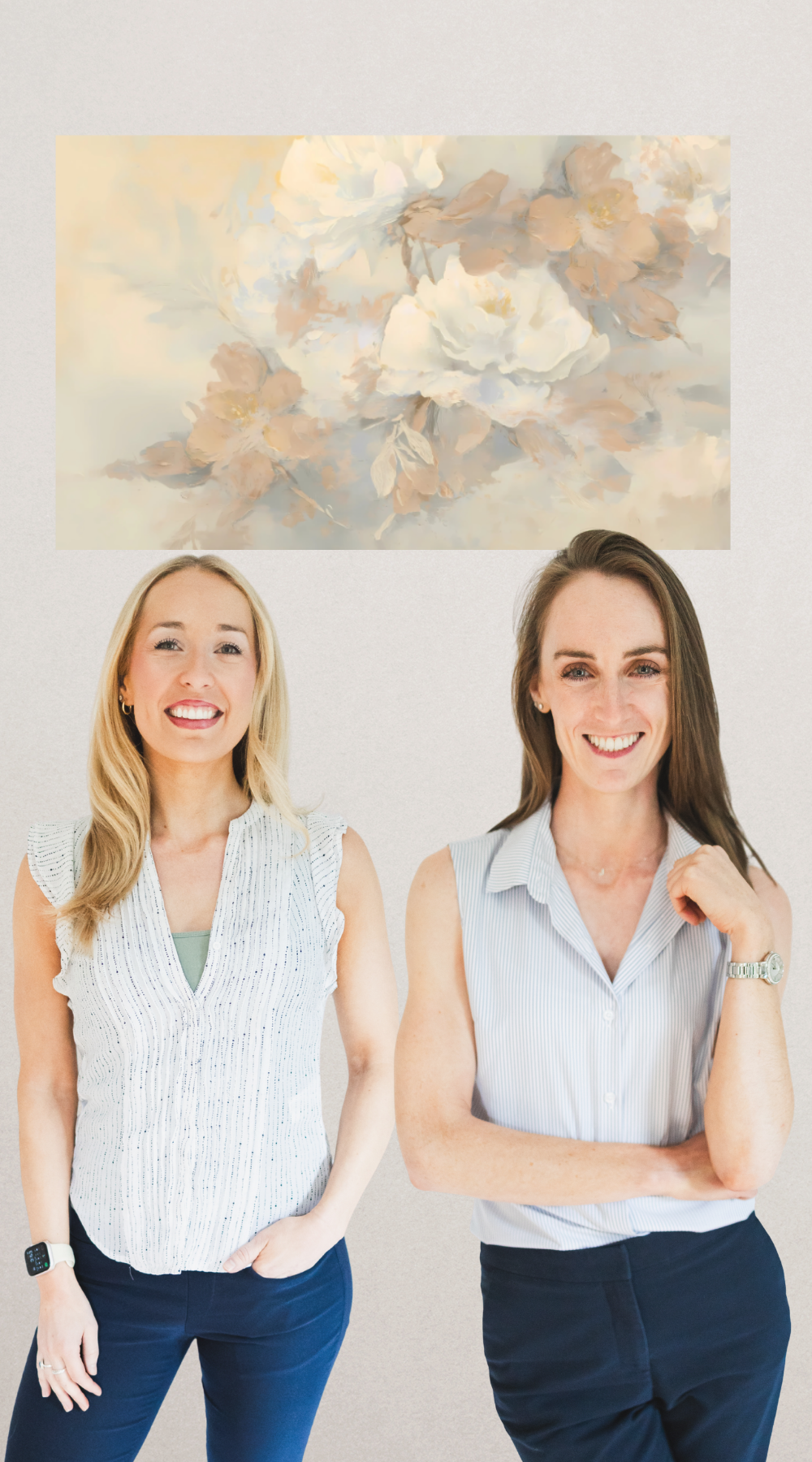 Doctor of Physical Therapy Julia Cross and Certified Personal Trainer Diana Cross, co-founders of The Strength Continuum, in South Shore office.