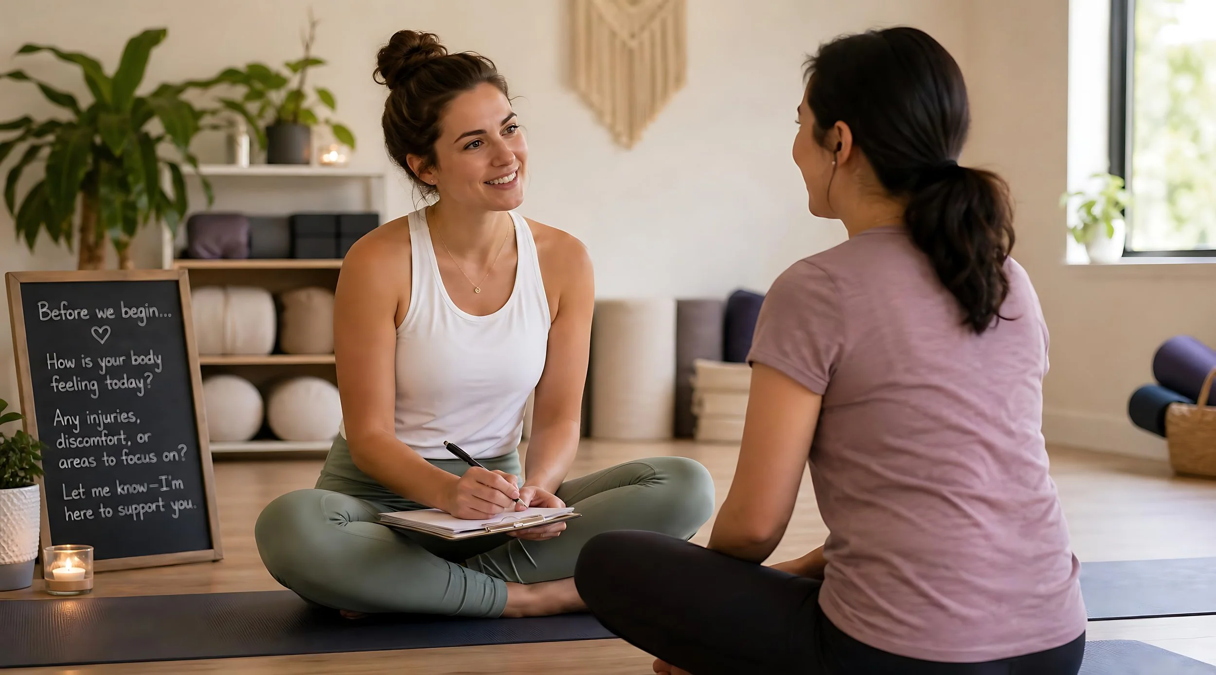 Wellness consultation representing The Strength Continuum's personalized approach to care.