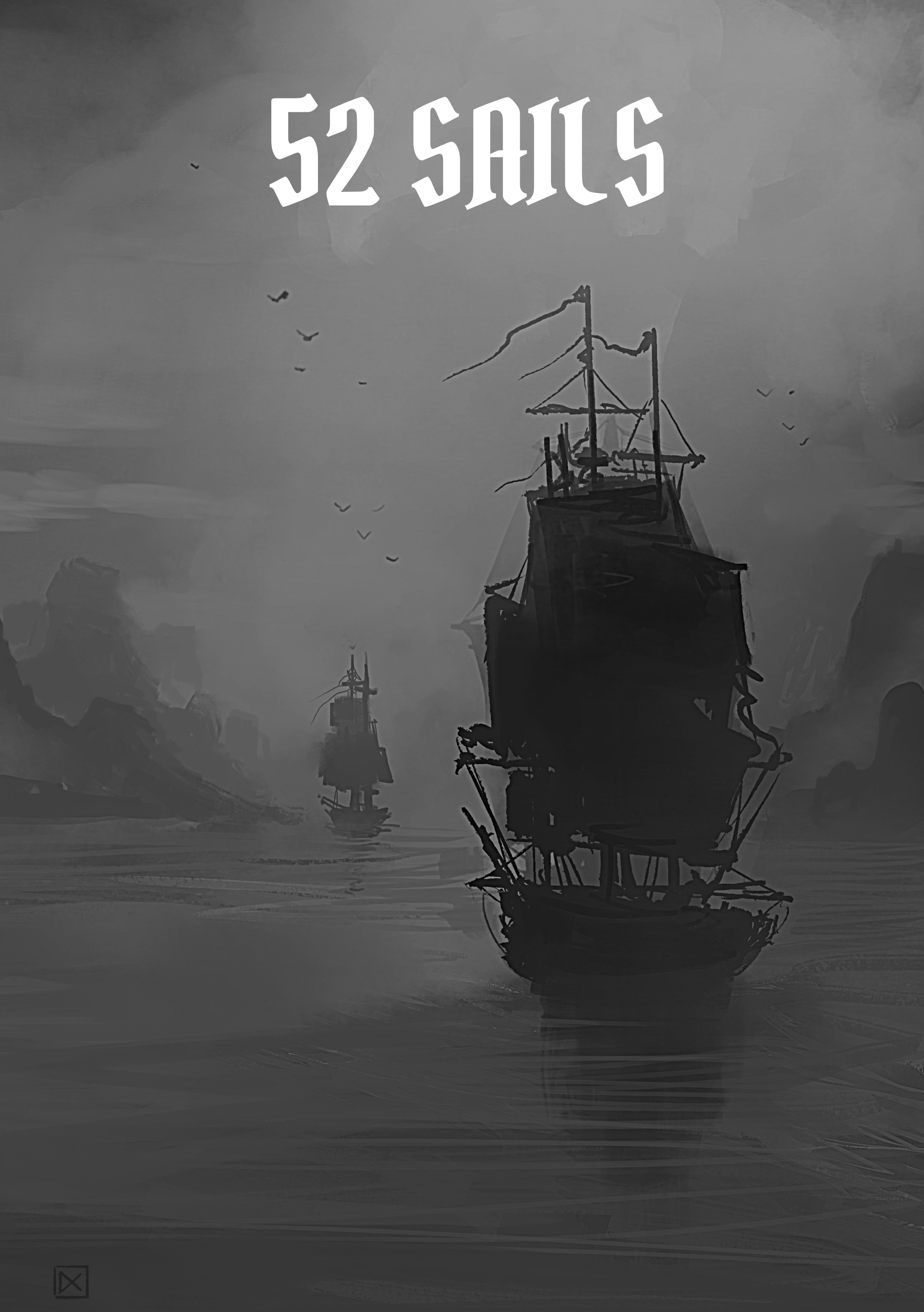 52Sails pirate skirmish game cover art