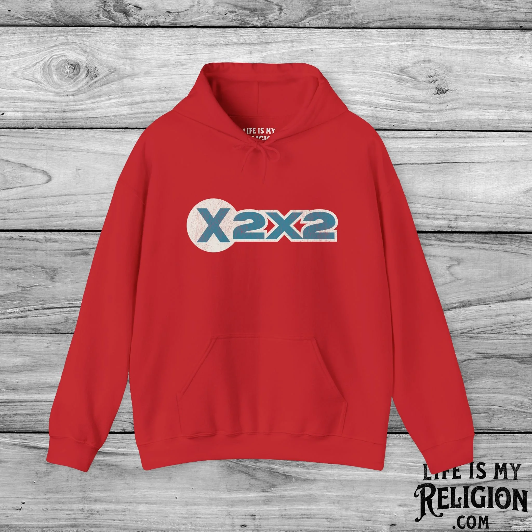 X2X2 (Blue Logo Design) - Hoodie
