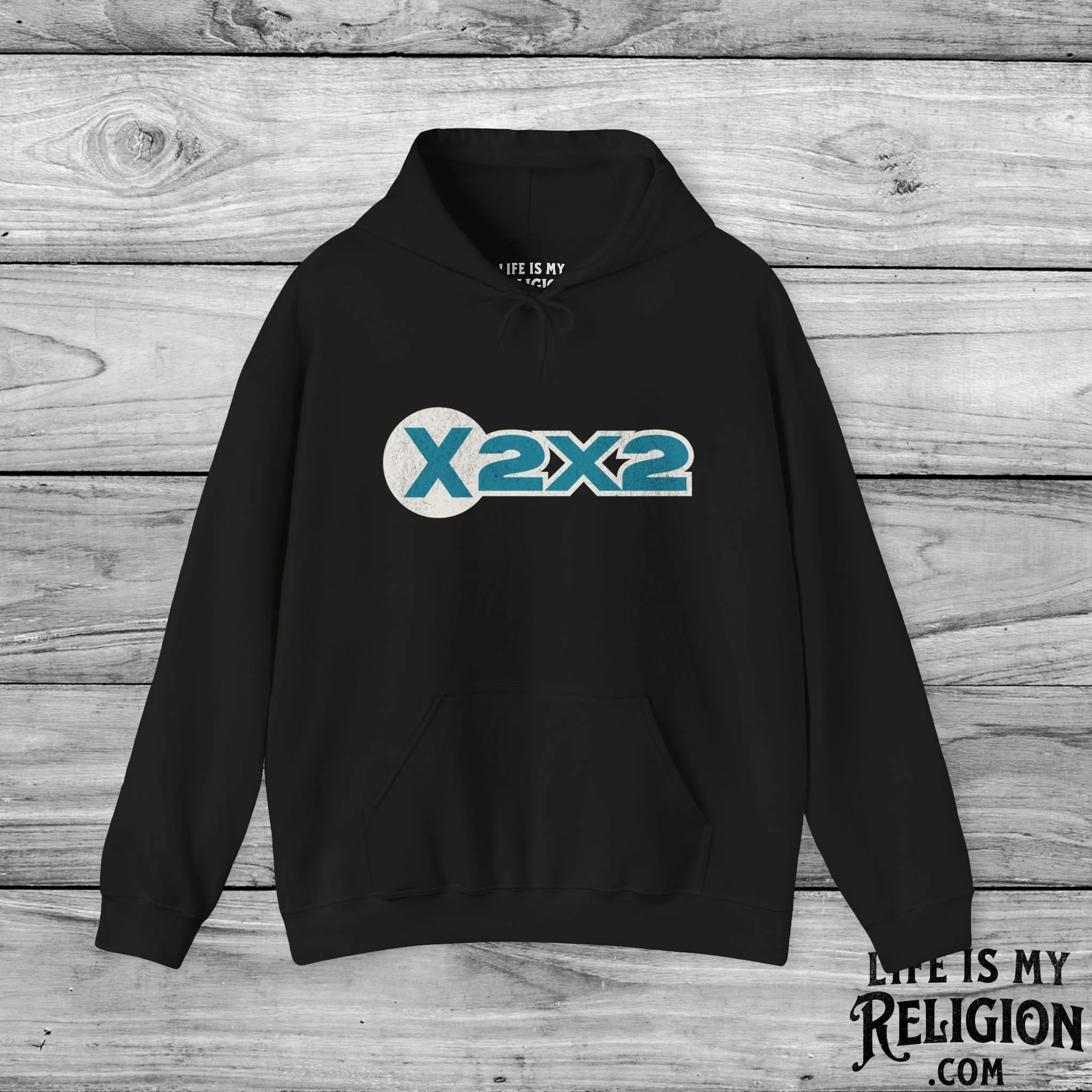 X2X2 (Blue Logo Design) - Hoodie