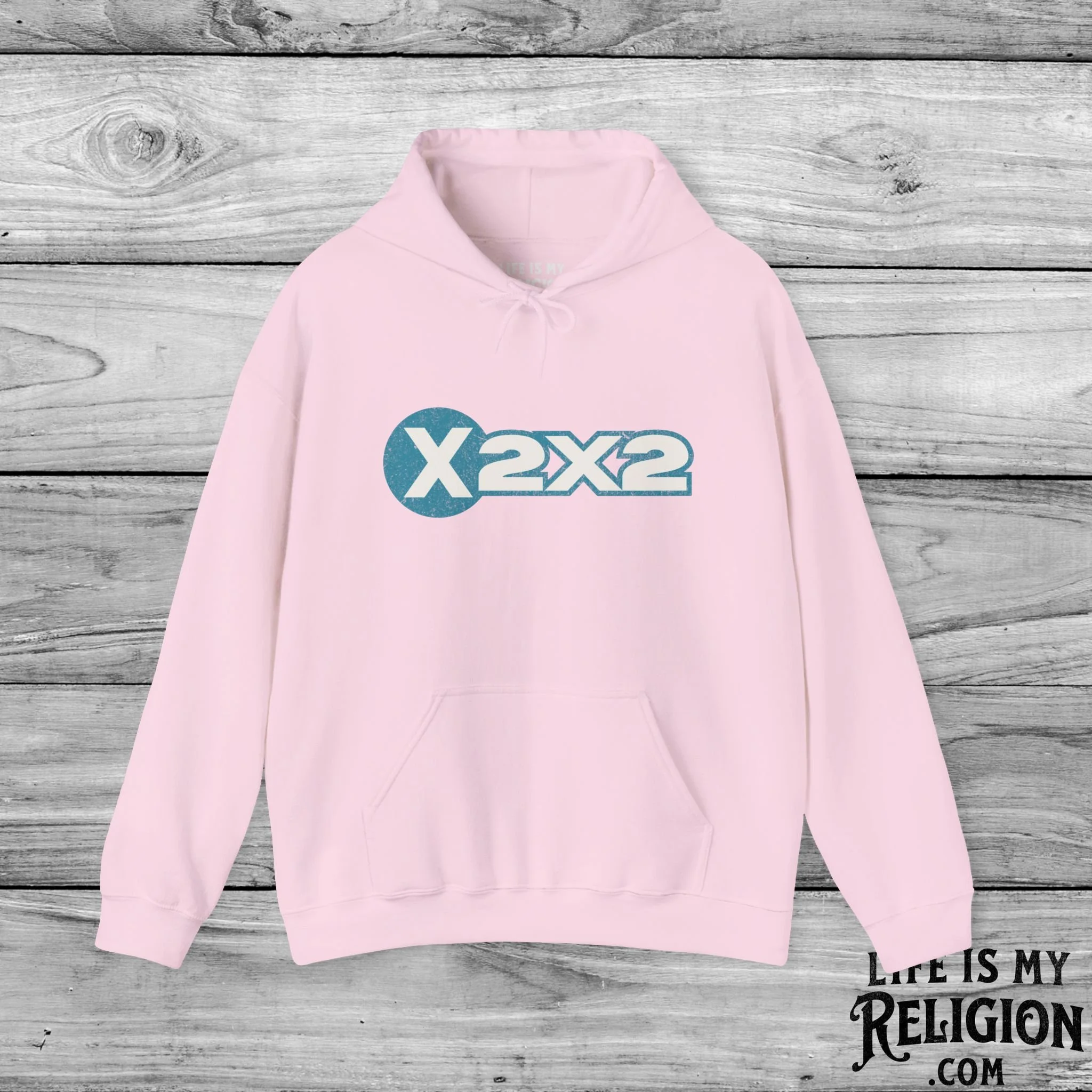X2X2 (Blue Logo Design) - Hoodie