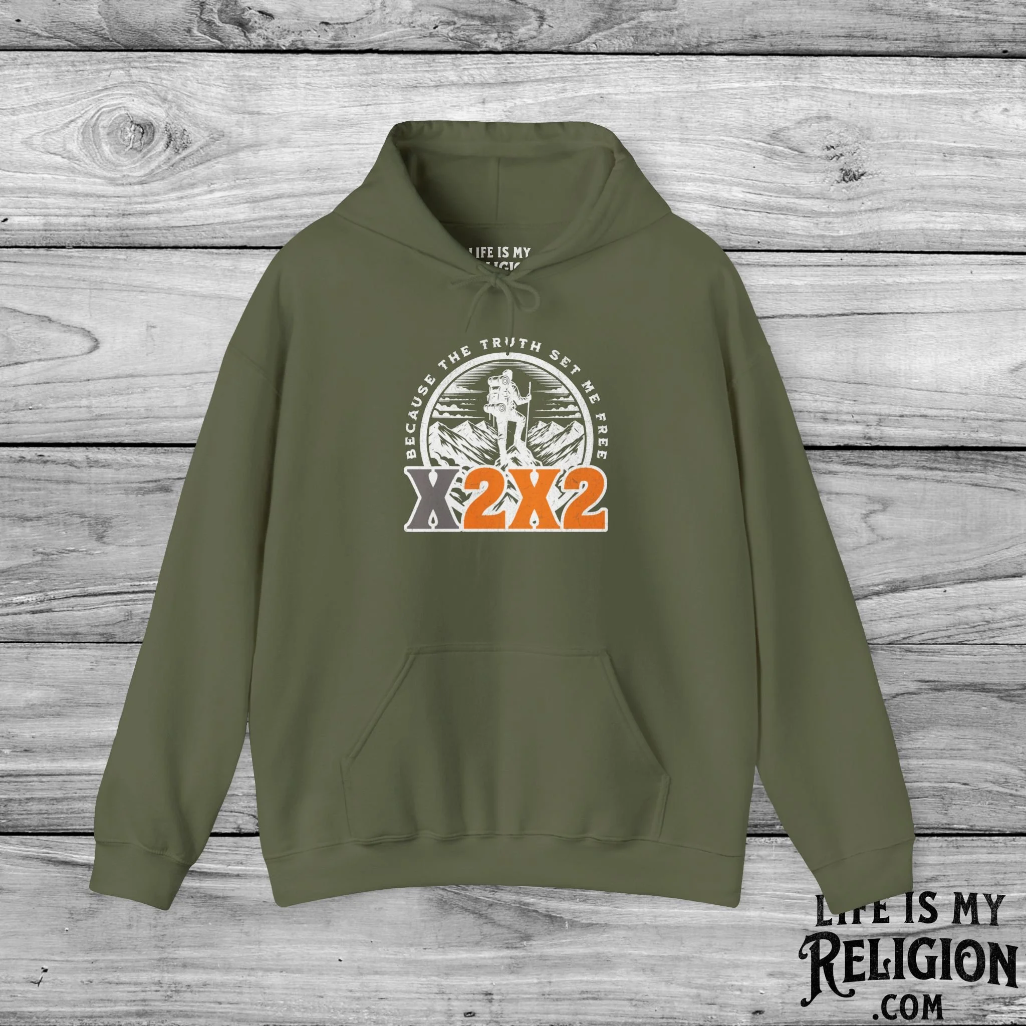 X2X2 - Because the Truth Set Me Free - Hoodie