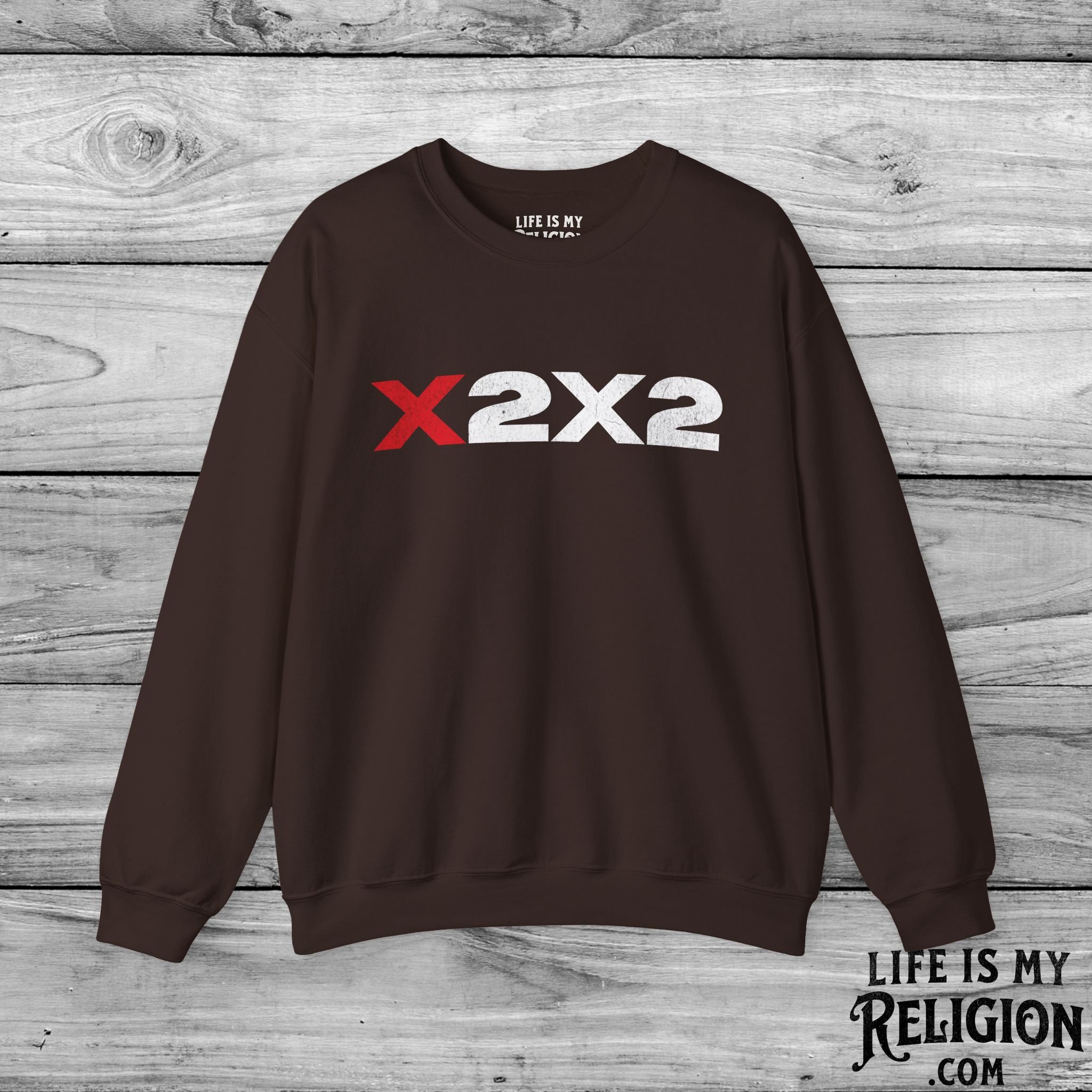 X2X2 (Red X Design) - Crewneck Sweatshirt