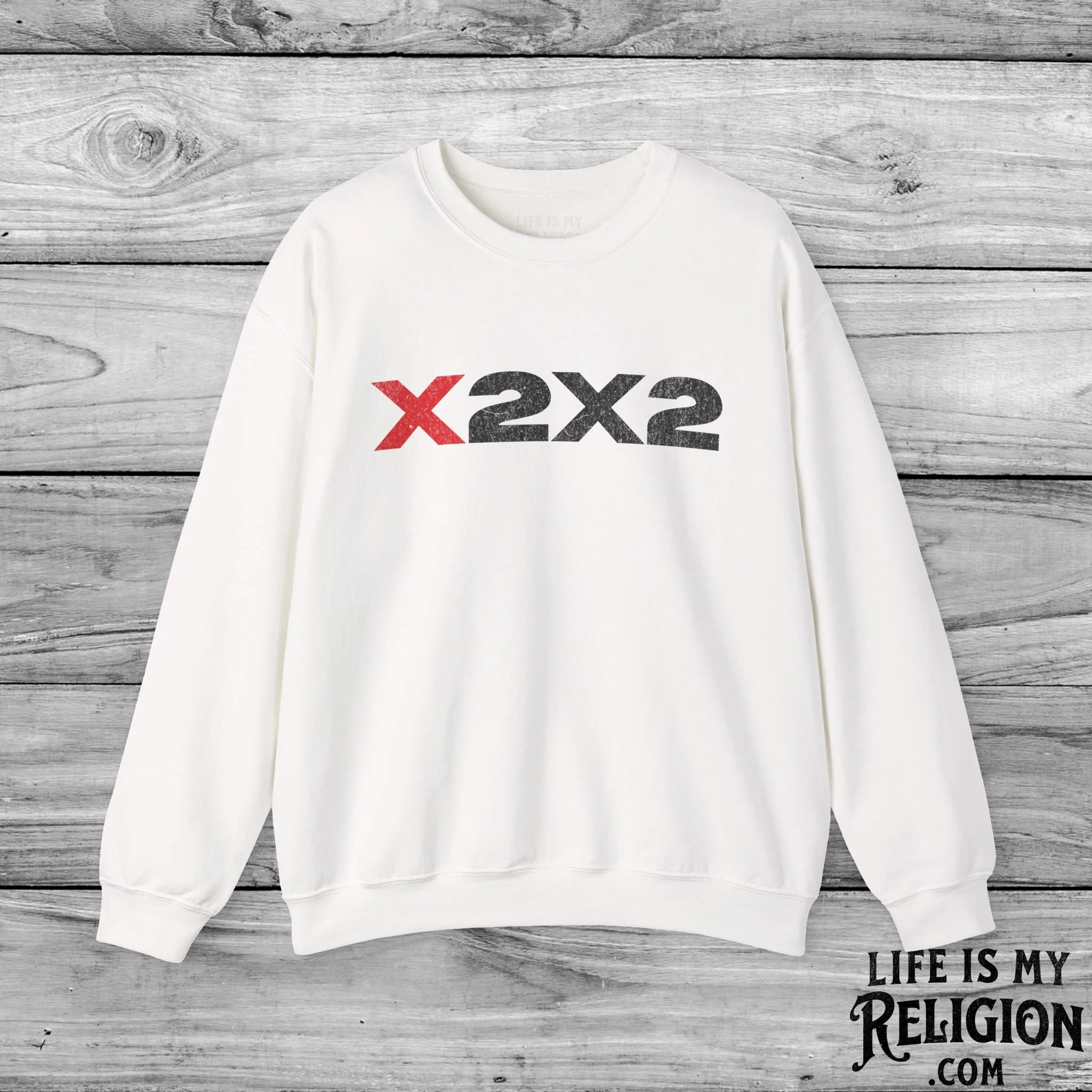 X2X2 (Red X Design) - Crewneck Sweatshirt