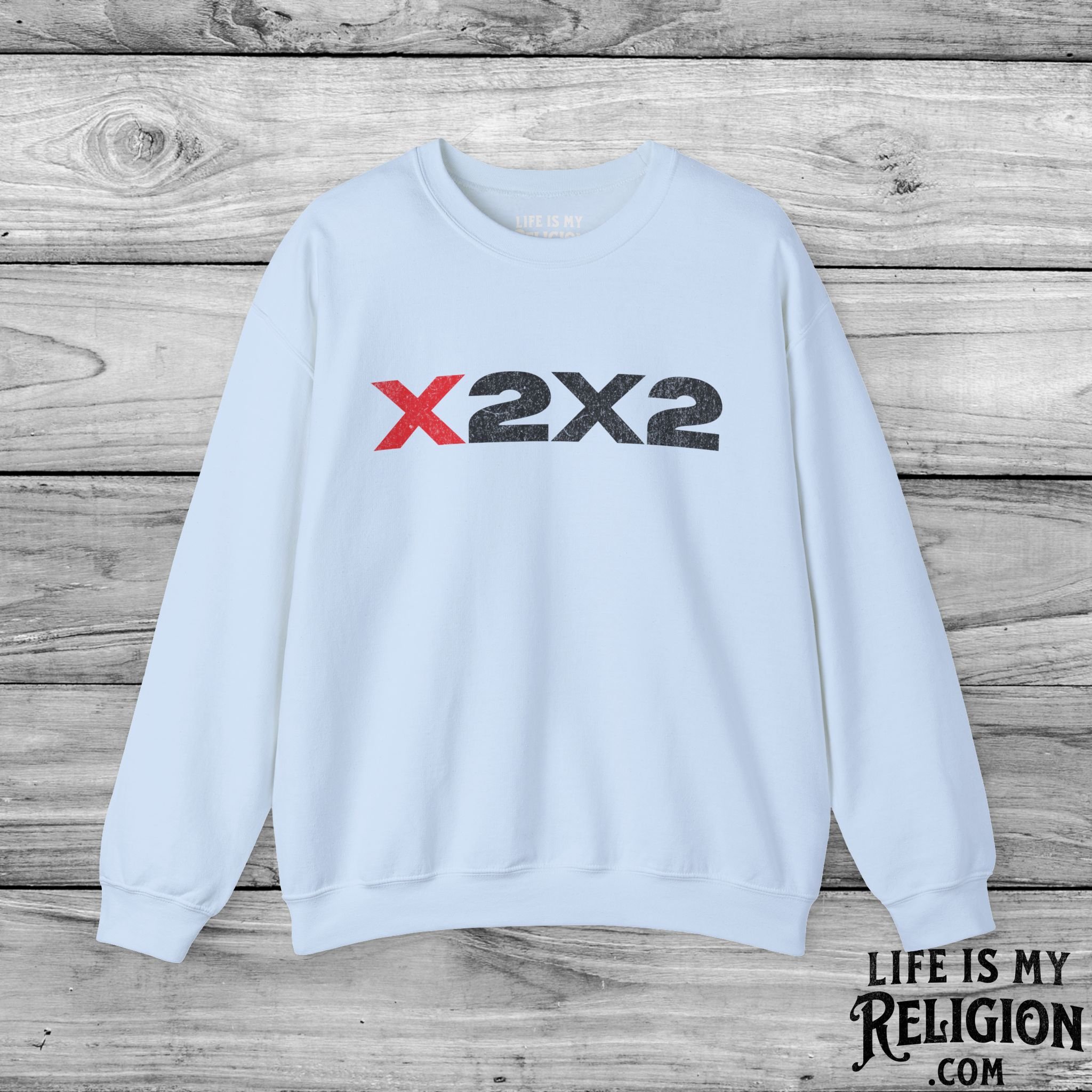 X2X2 (Red X Design) - Crewneck Sweatshirt