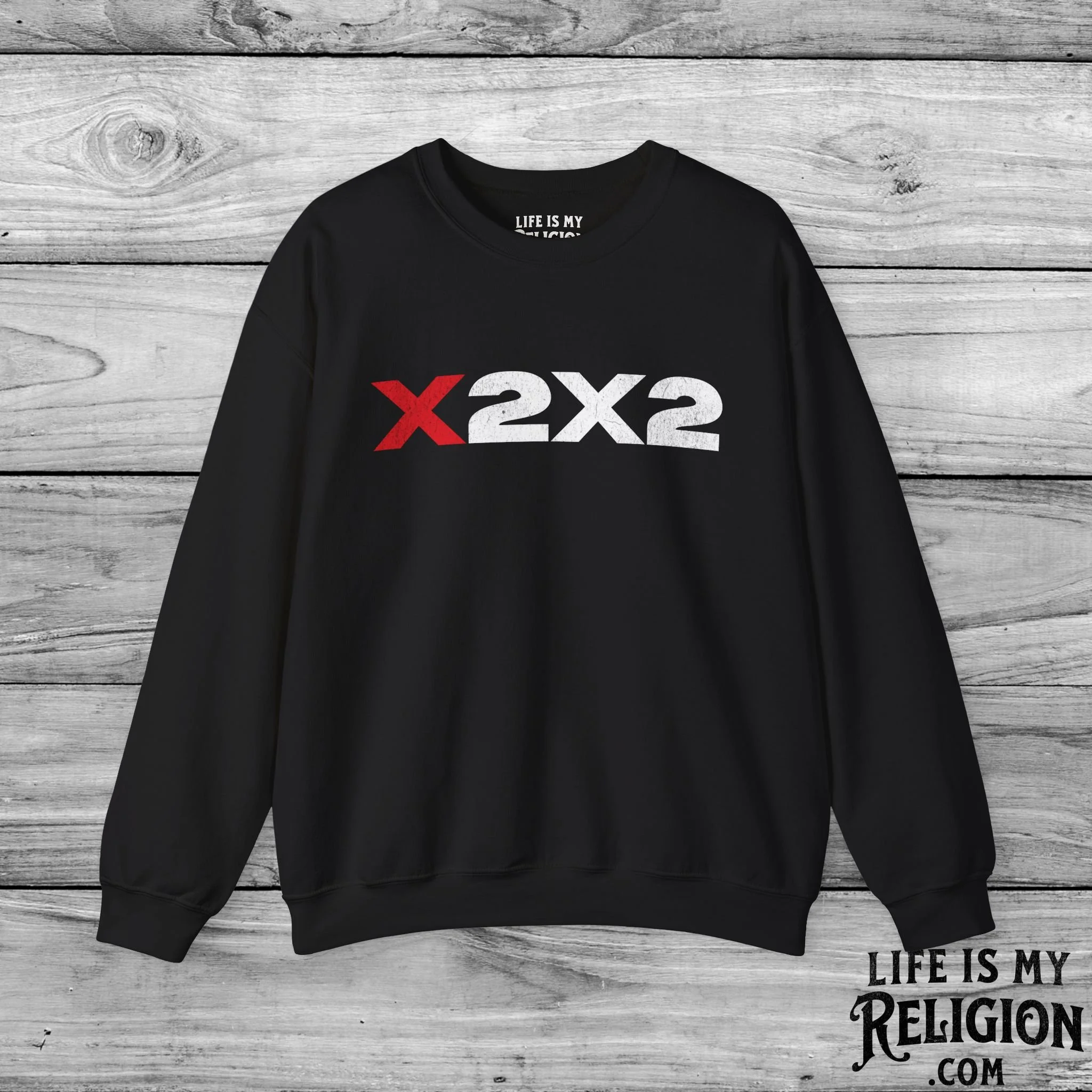 X2X2 (Red X Design) - Crewneck Sweatshirt
