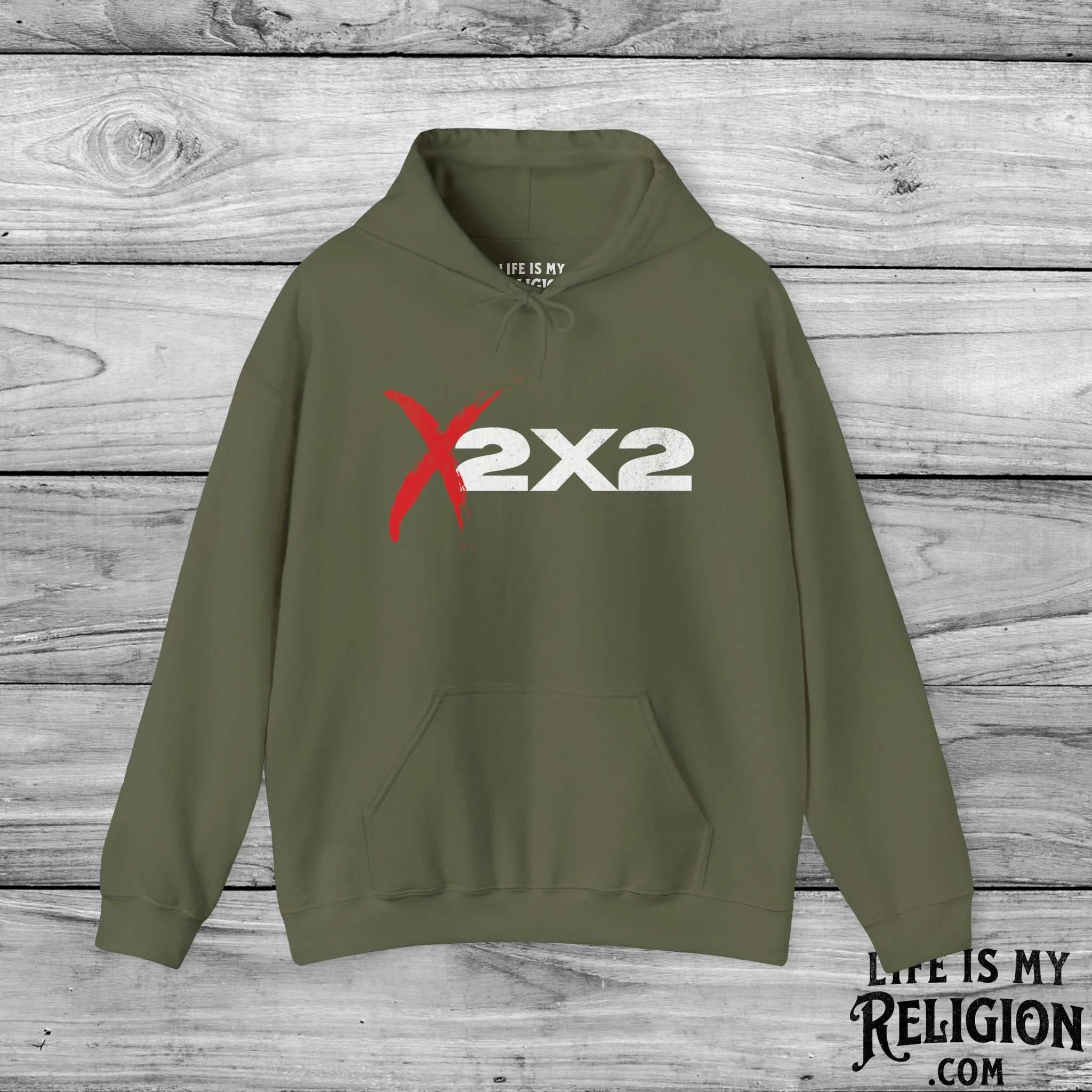 X2X2 (Painted X Design) - Hoodie