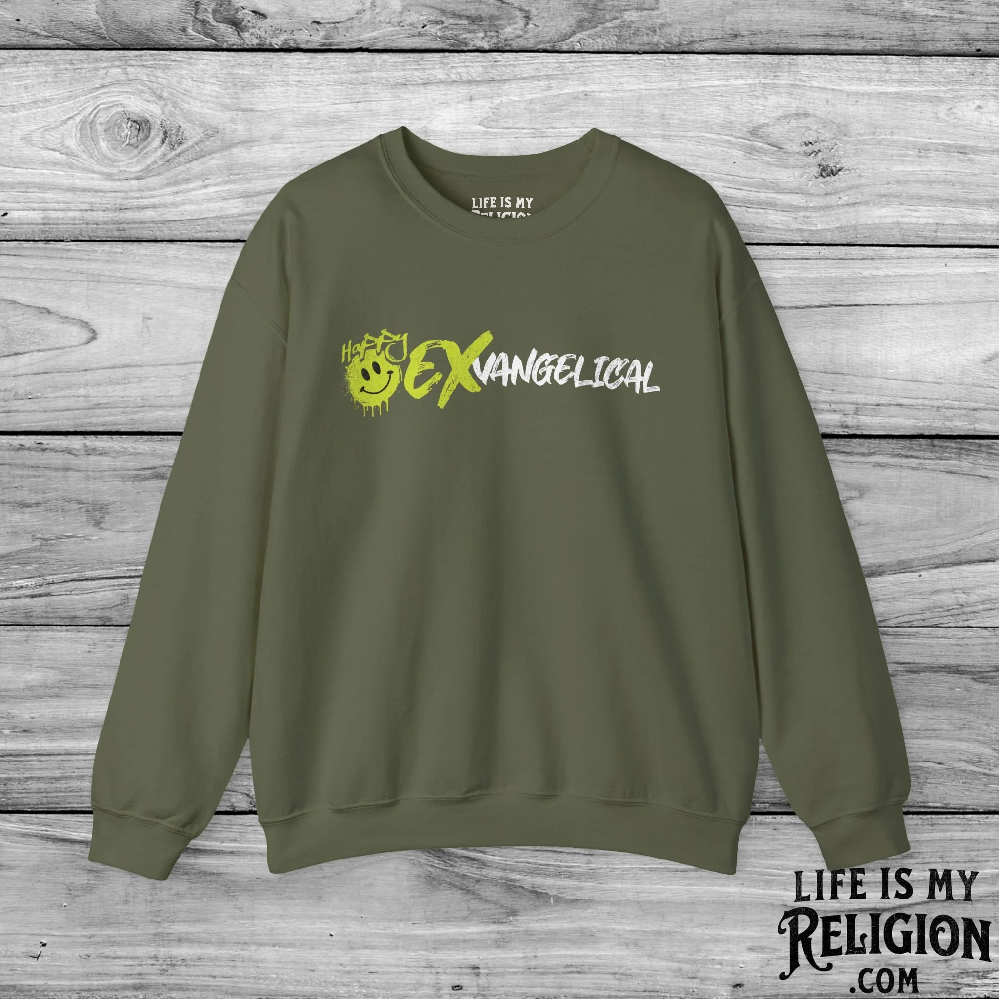 Happy Ex-Vangelical - Crewneck Sweatshirt