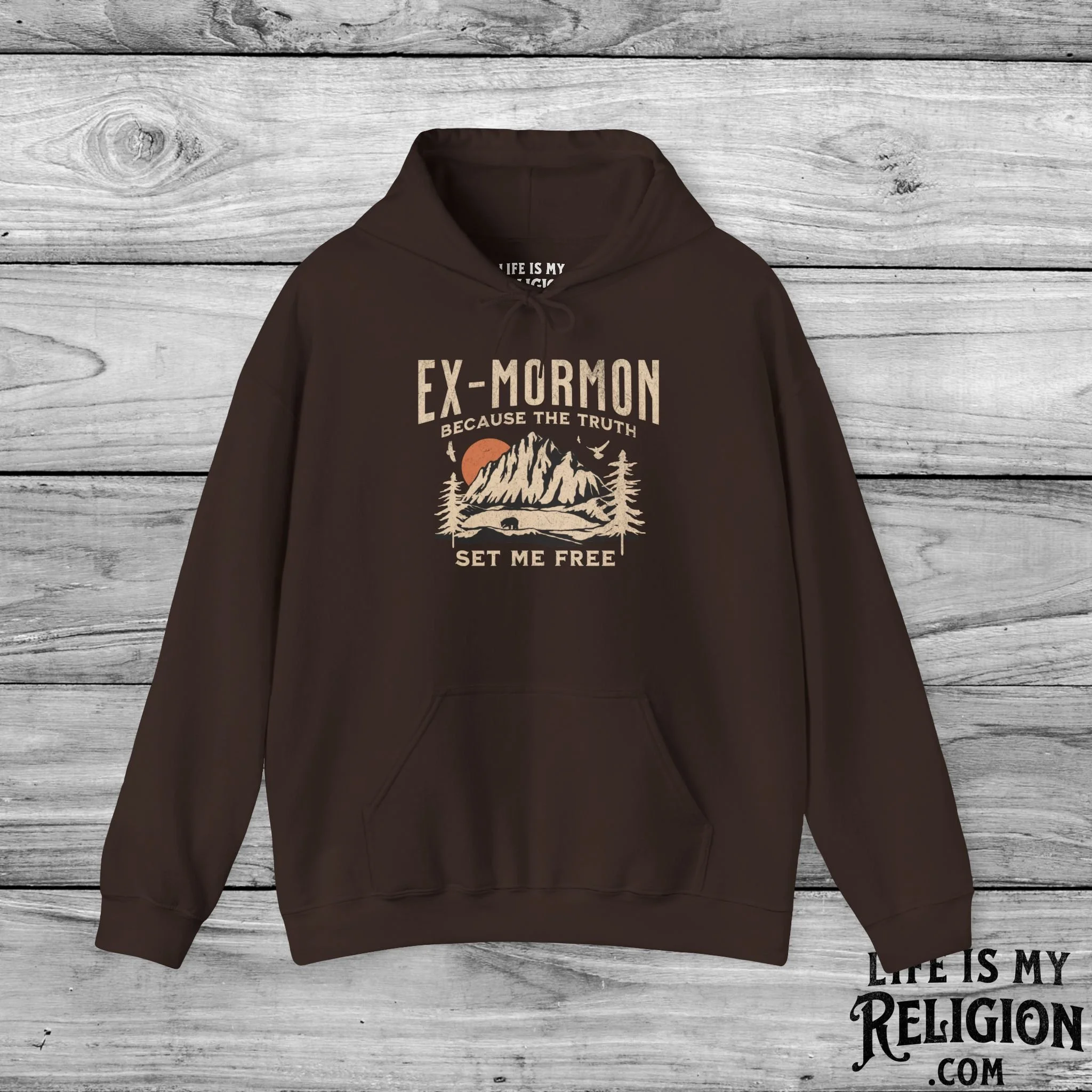 Ex-Mormon: Because The Truth Set Me Free - Hoodie
