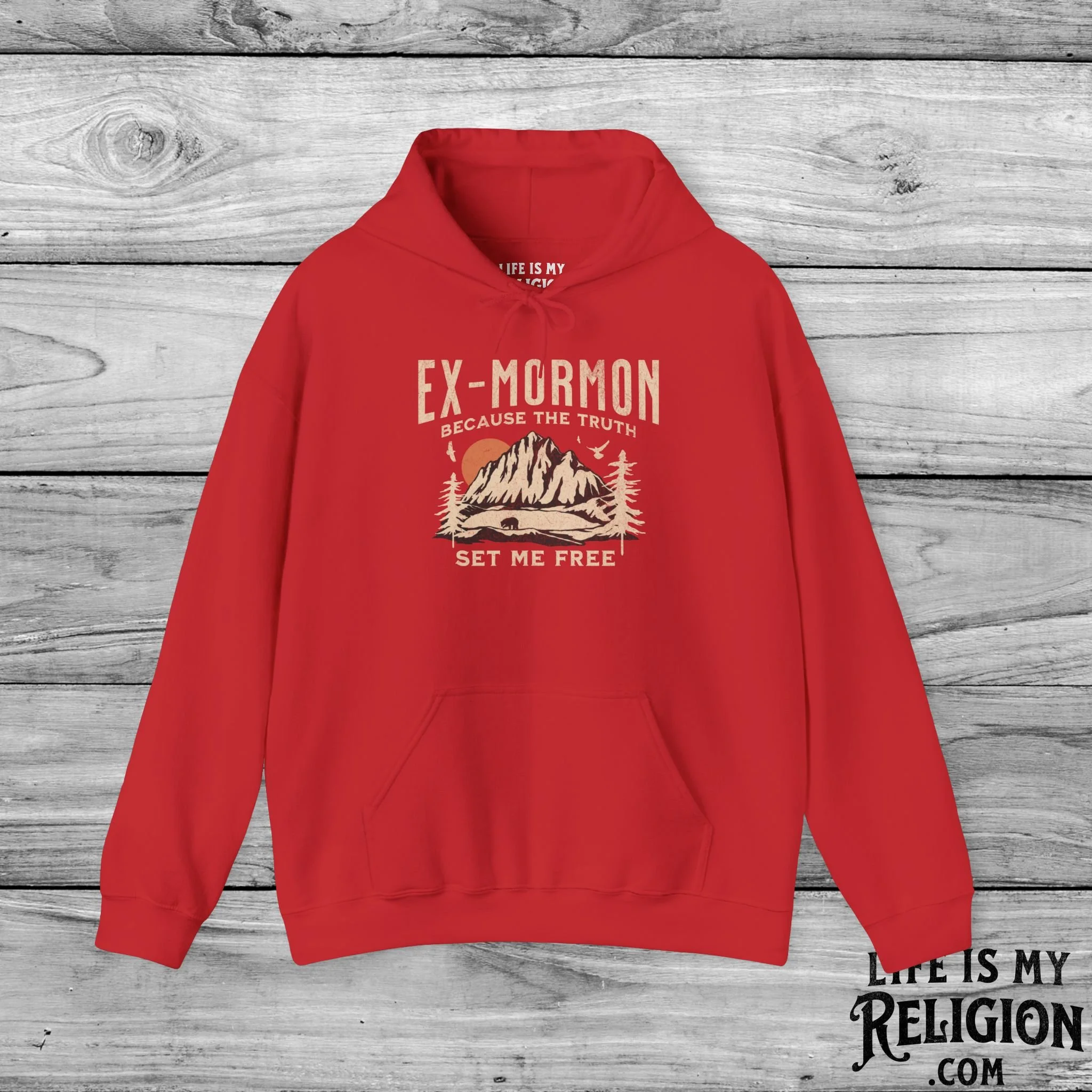 Ex-Mormon: Because The Truth Set Me Free - Hoodie