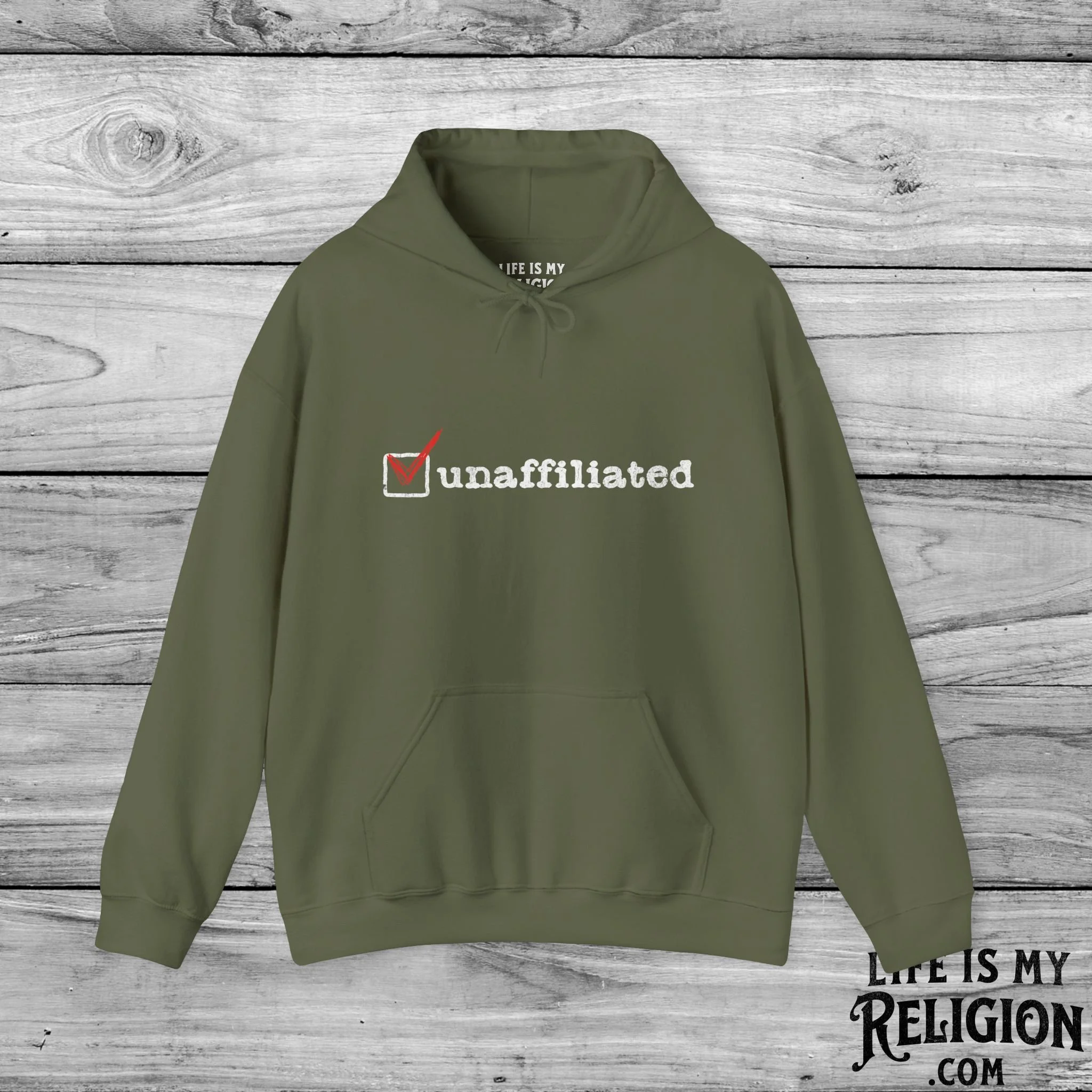 Unaffiliated (Checked Box) - Hoodie