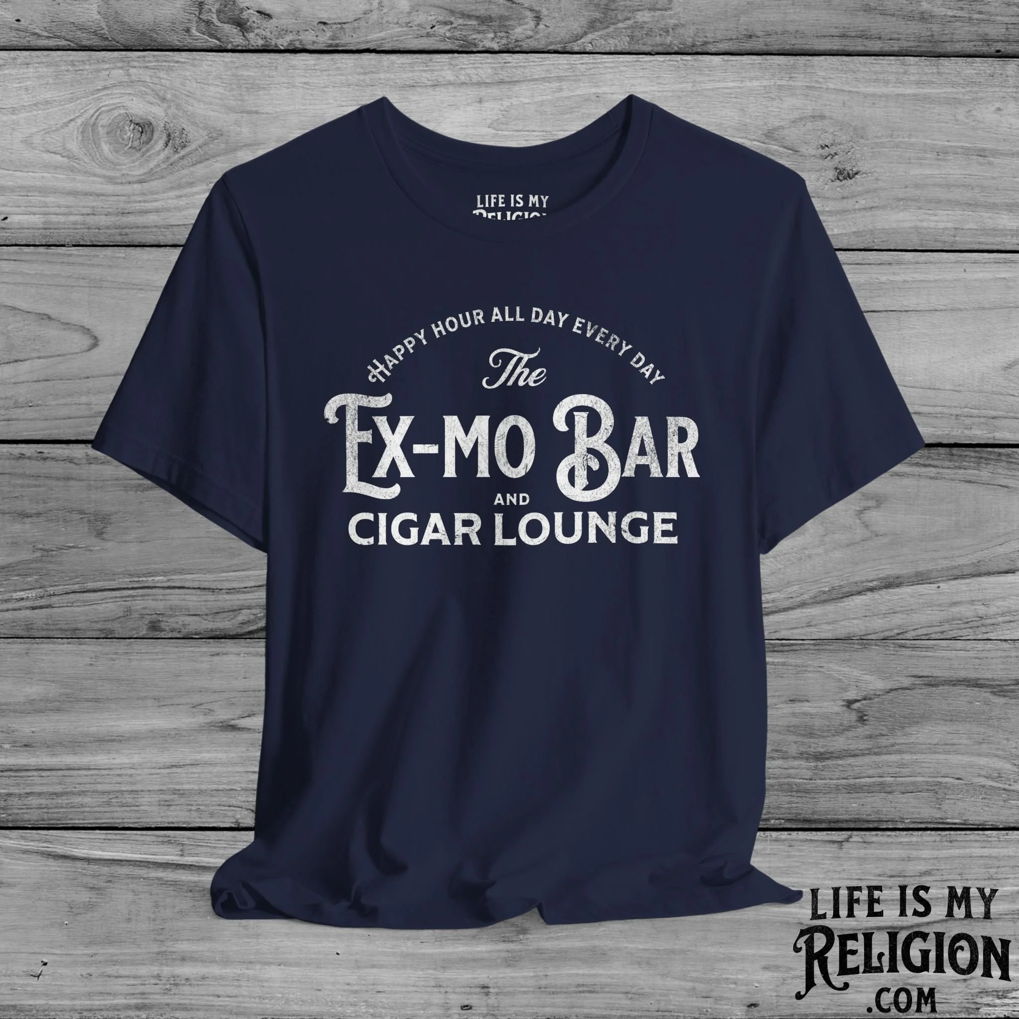 The Ex-Mo Bar and Cigar Lounge - Short Sleeve Tee