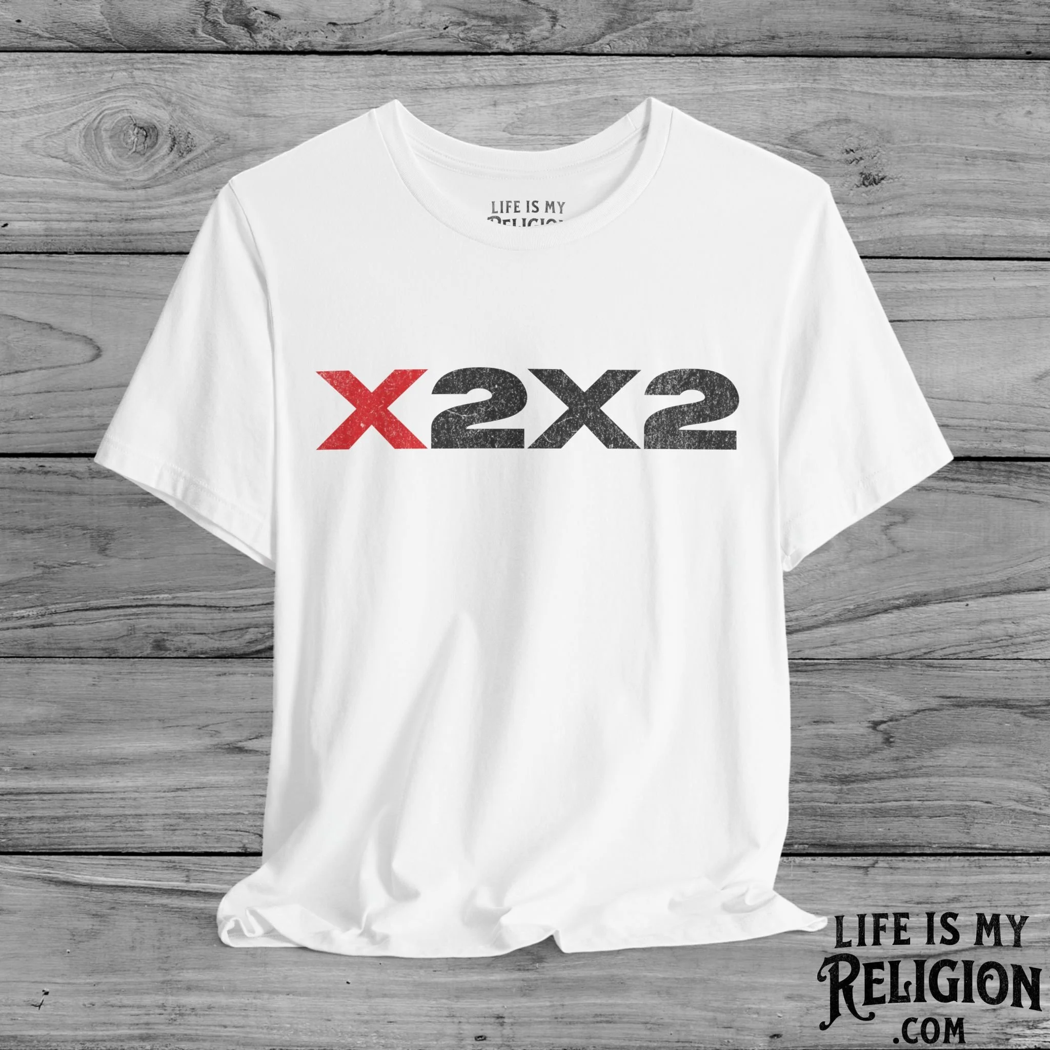 X2X2 (Red X Design) - Short Sleeve Tee
