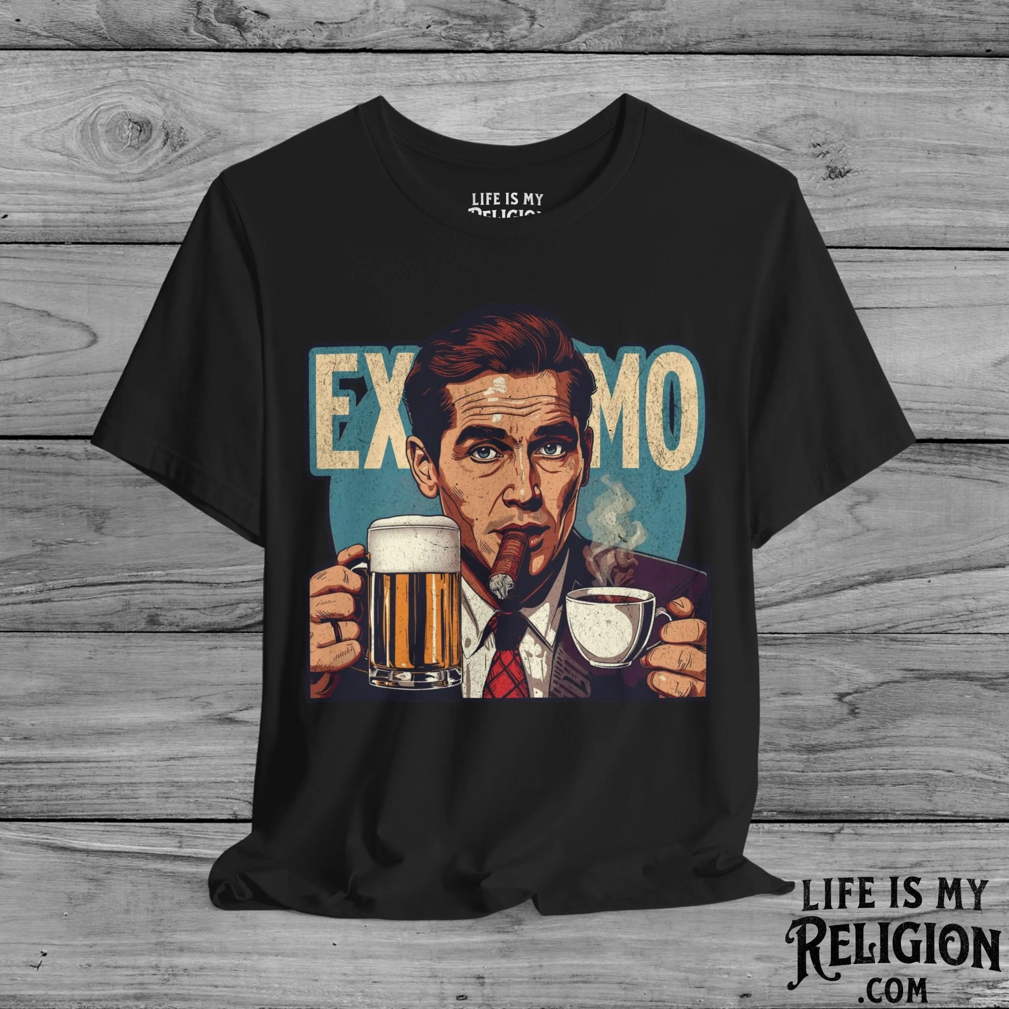 Ex-Mo Man Enjoying One of Each - Short Sleeve Tee