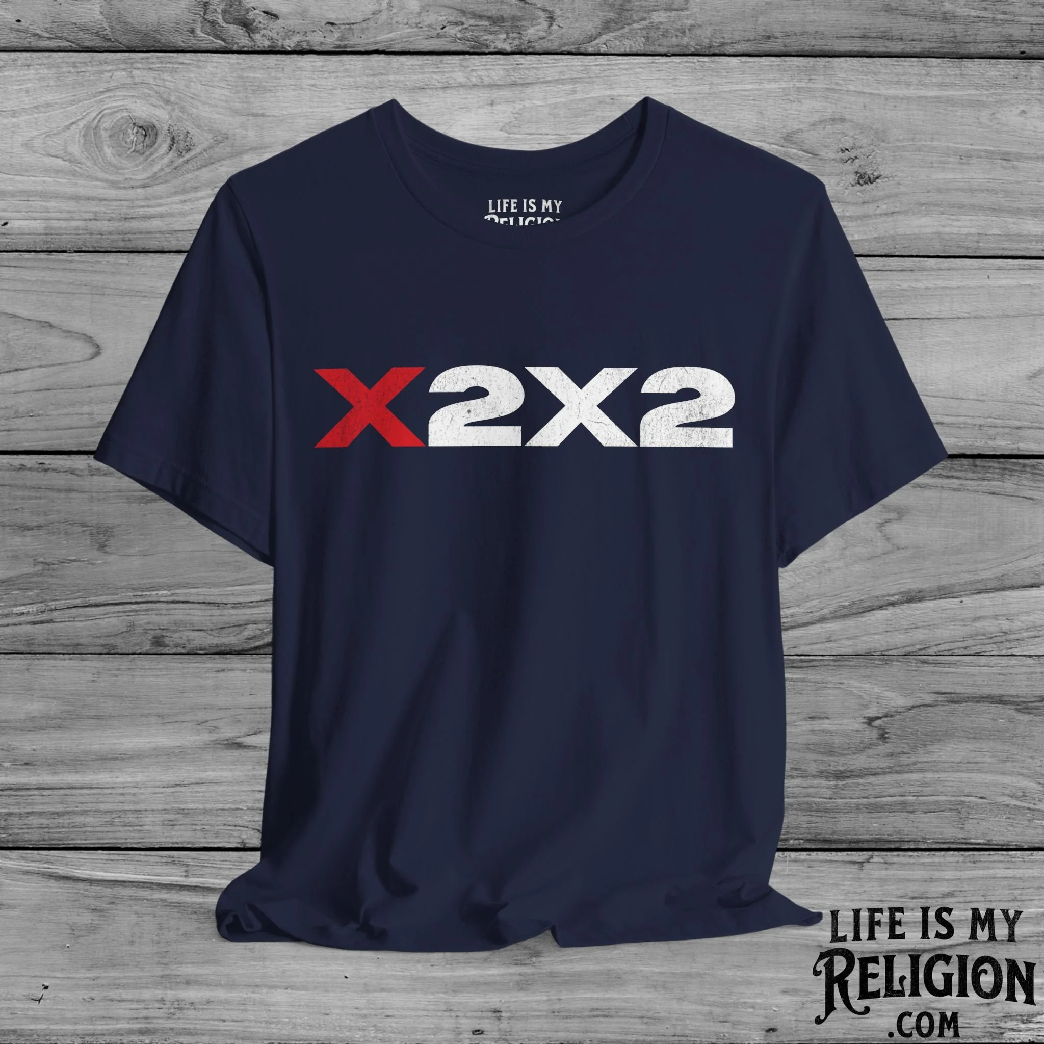 X2X2 (Red X Design) - Short Sleeve Tee