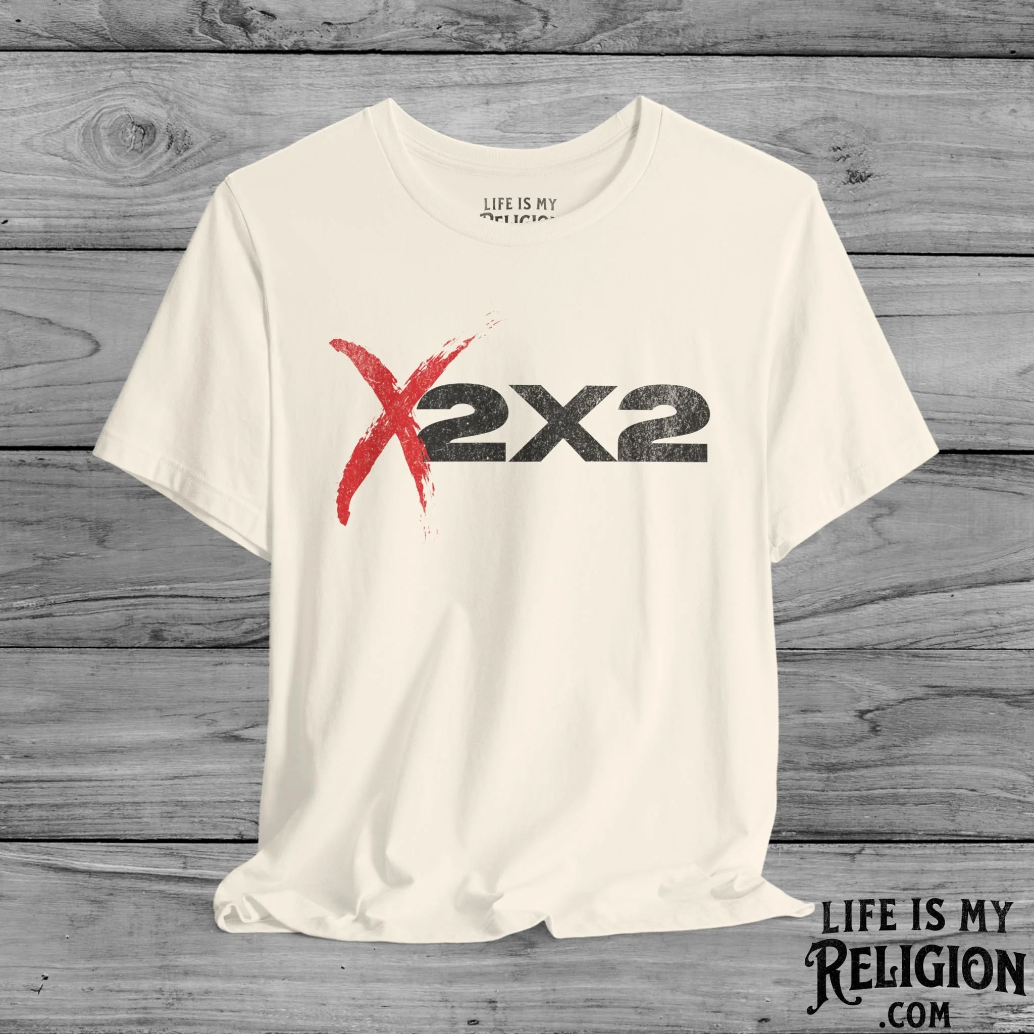 X2X2 (Painted X Design) - Short Sleeve Tee