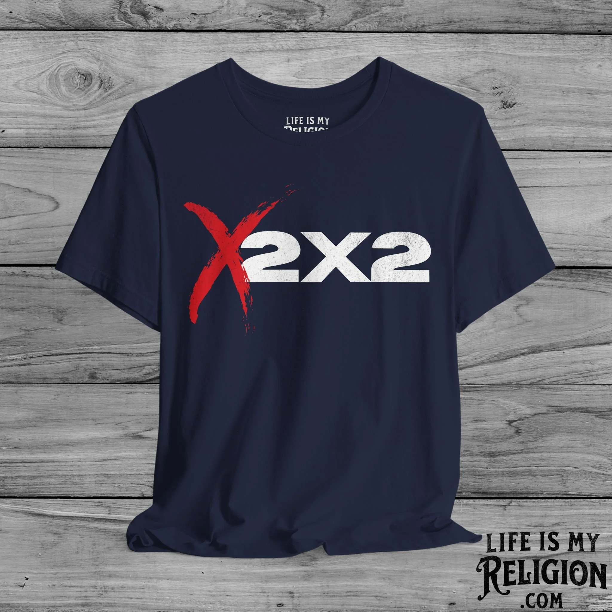 X2X2 (Painted X Design) - Short Sleeve Tee