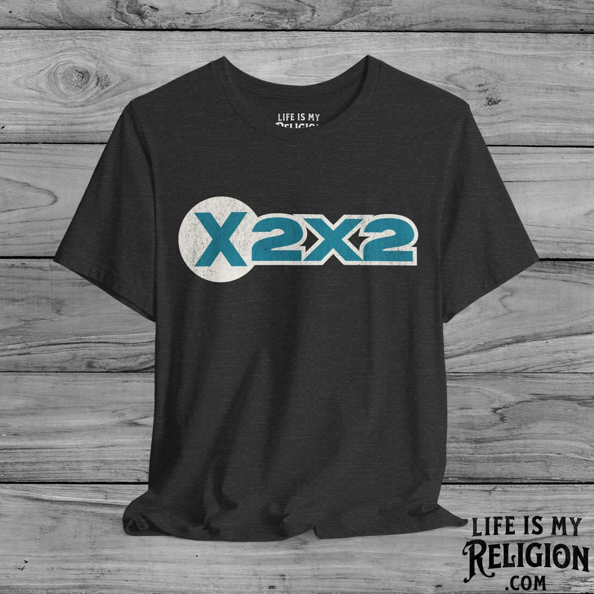 X2X2 (Blue Logo Design) - Short Sleeve Tee