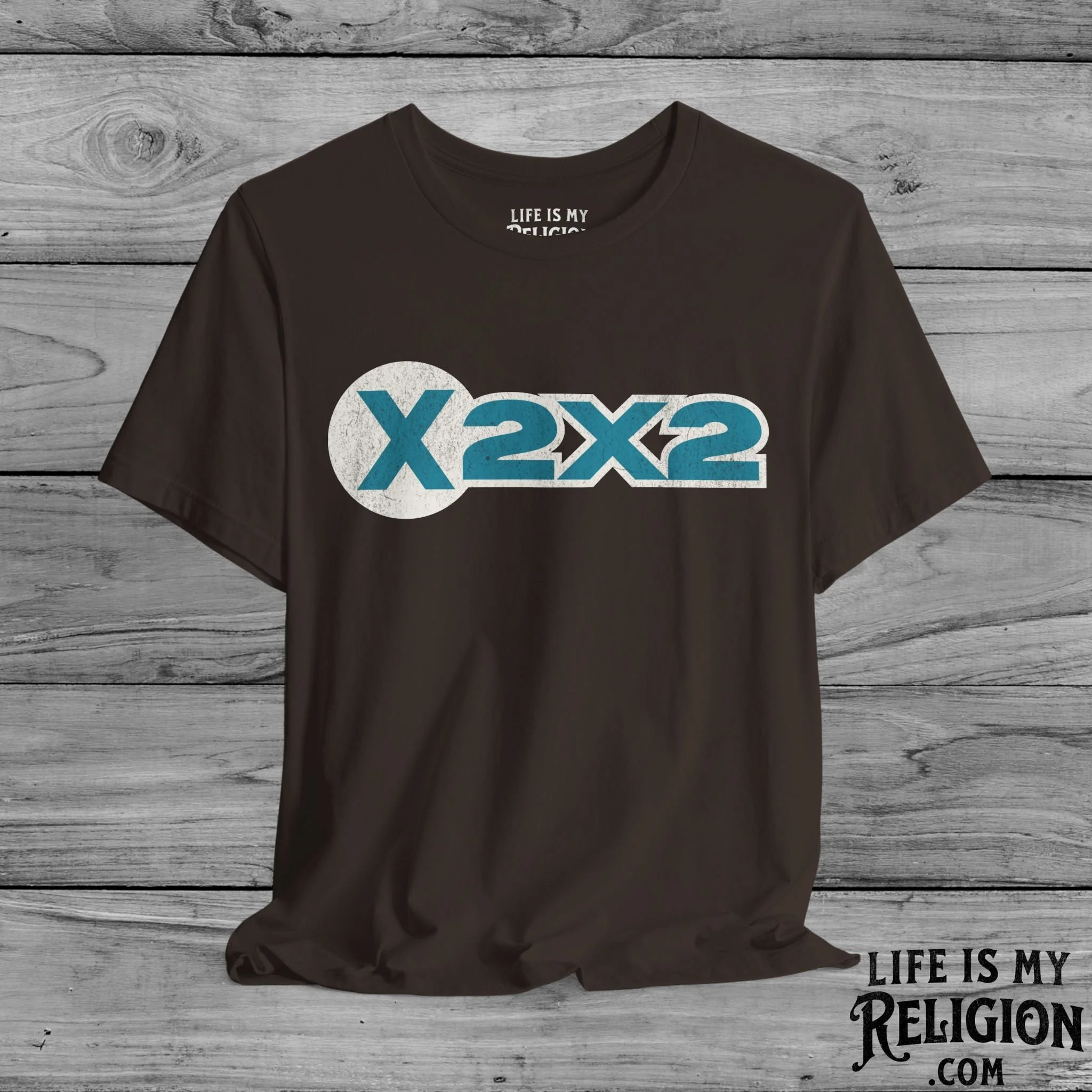 X2X2 (Blue Logo Design) - Short Sleeve Tee
