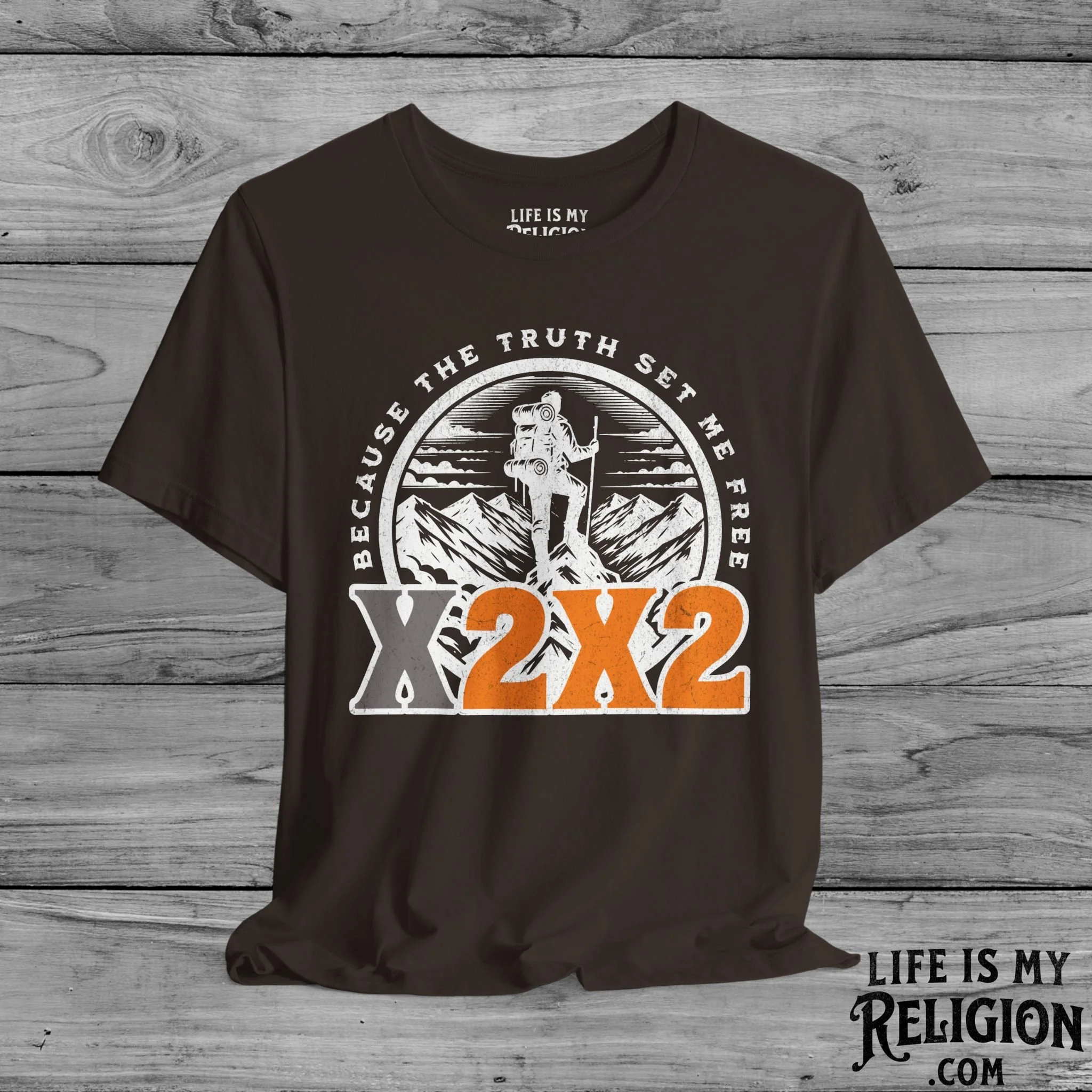 X2X2 - Because the Truth Set Me Free - Short Sleeve Tee