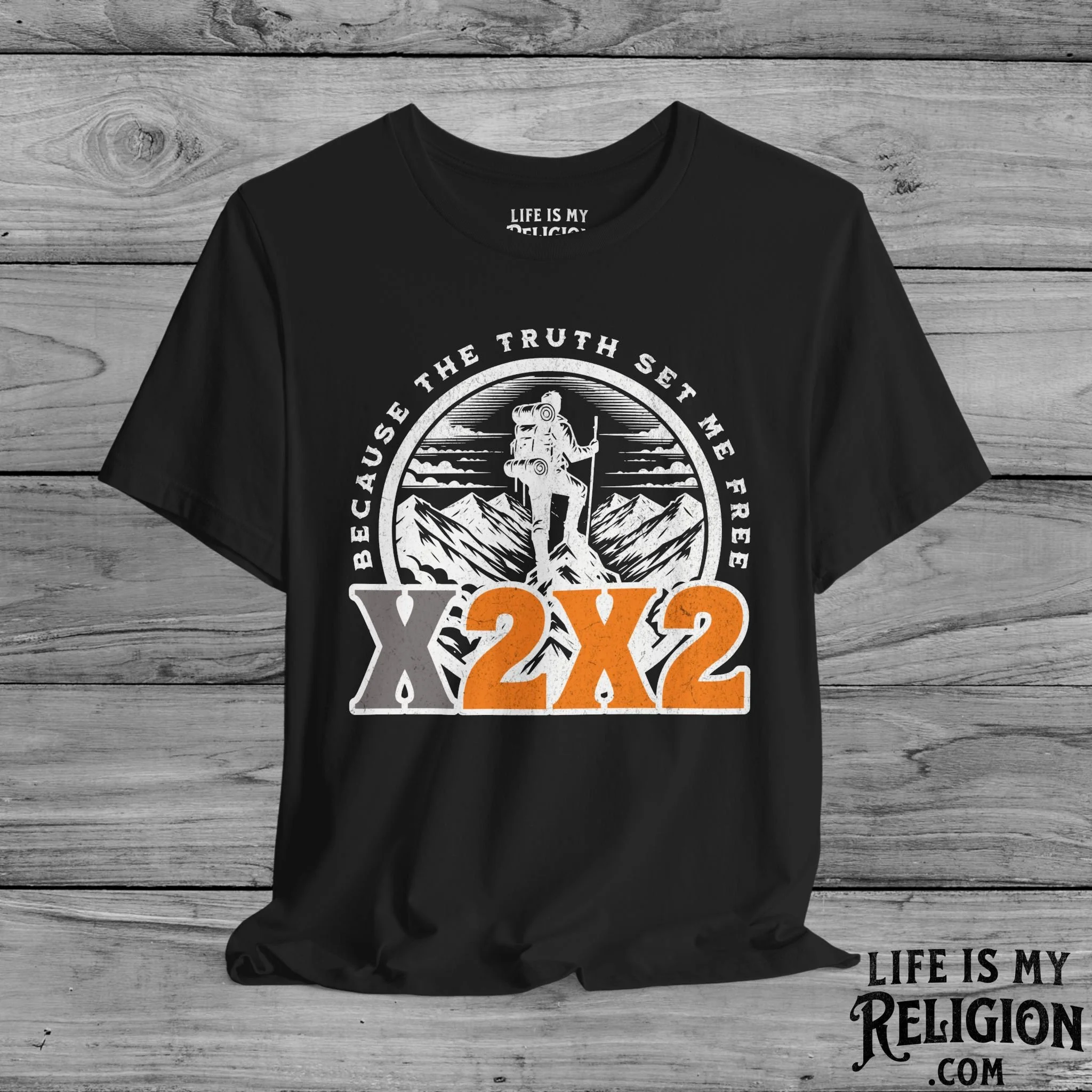 X2X2 - Because the Truth Set Me Free - Short Sleeve Tee