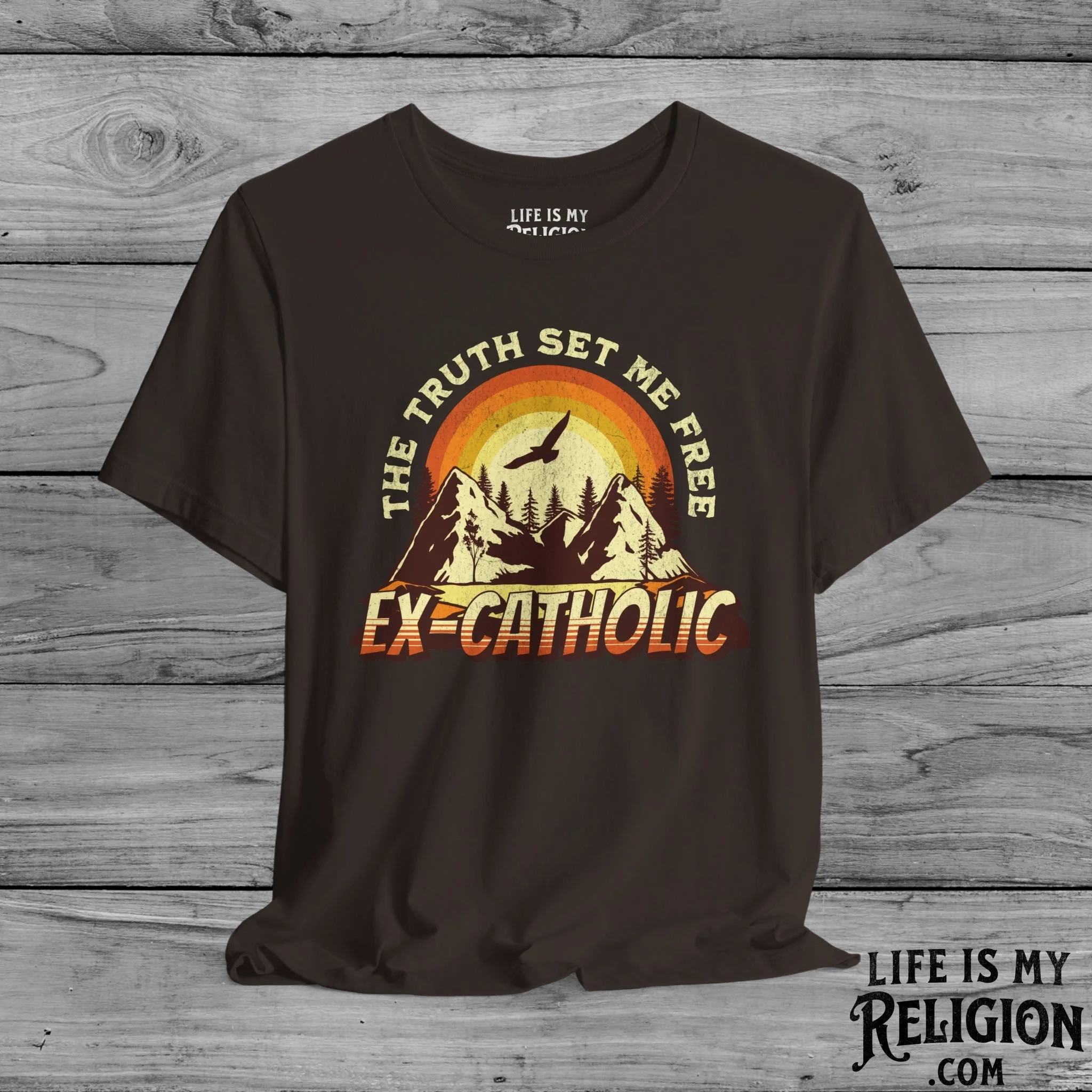 Ex-Catholic: The Truth Set Me Free - Short Sleeve Tee