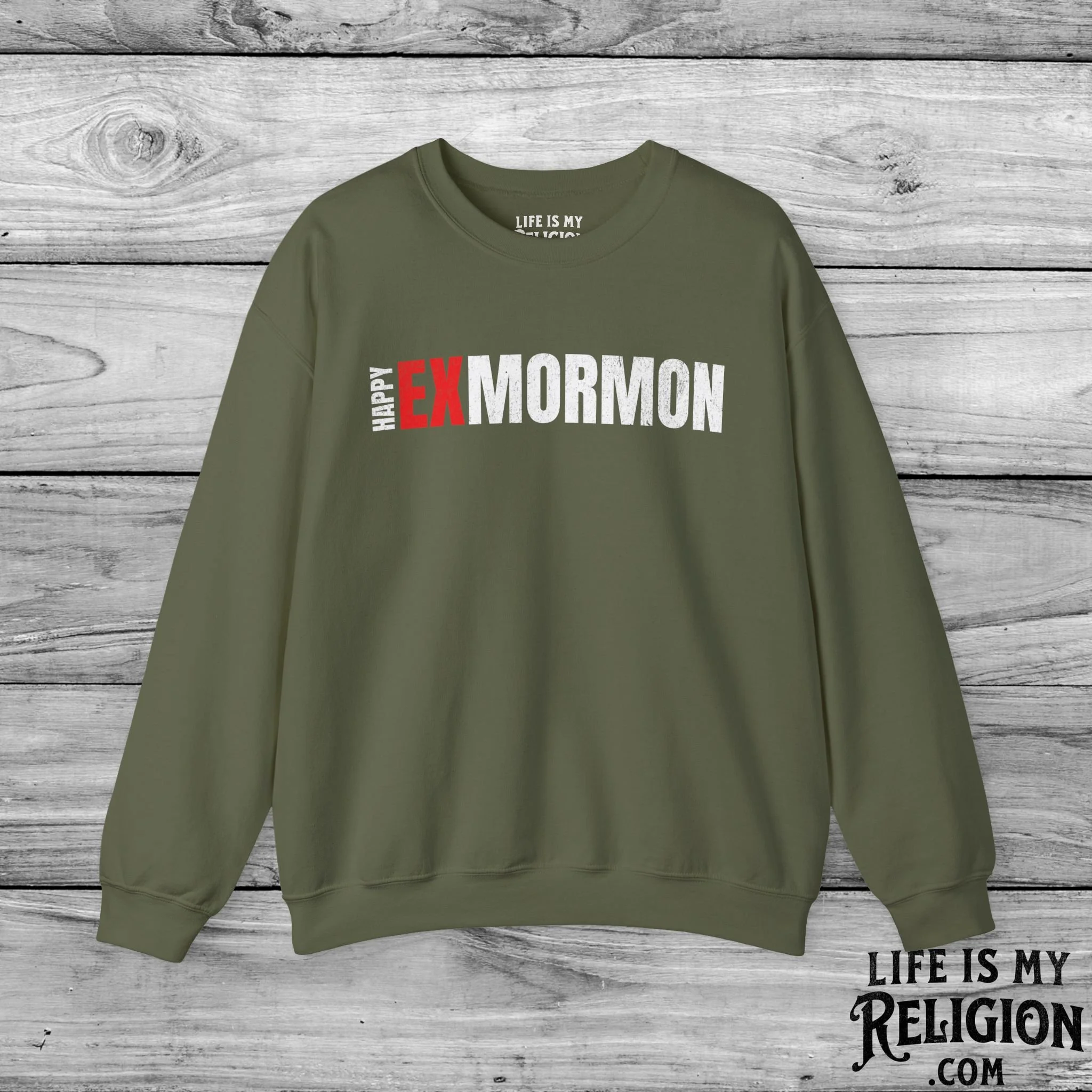 Happy Ex-Mormon - Crewneck Sweatshirt